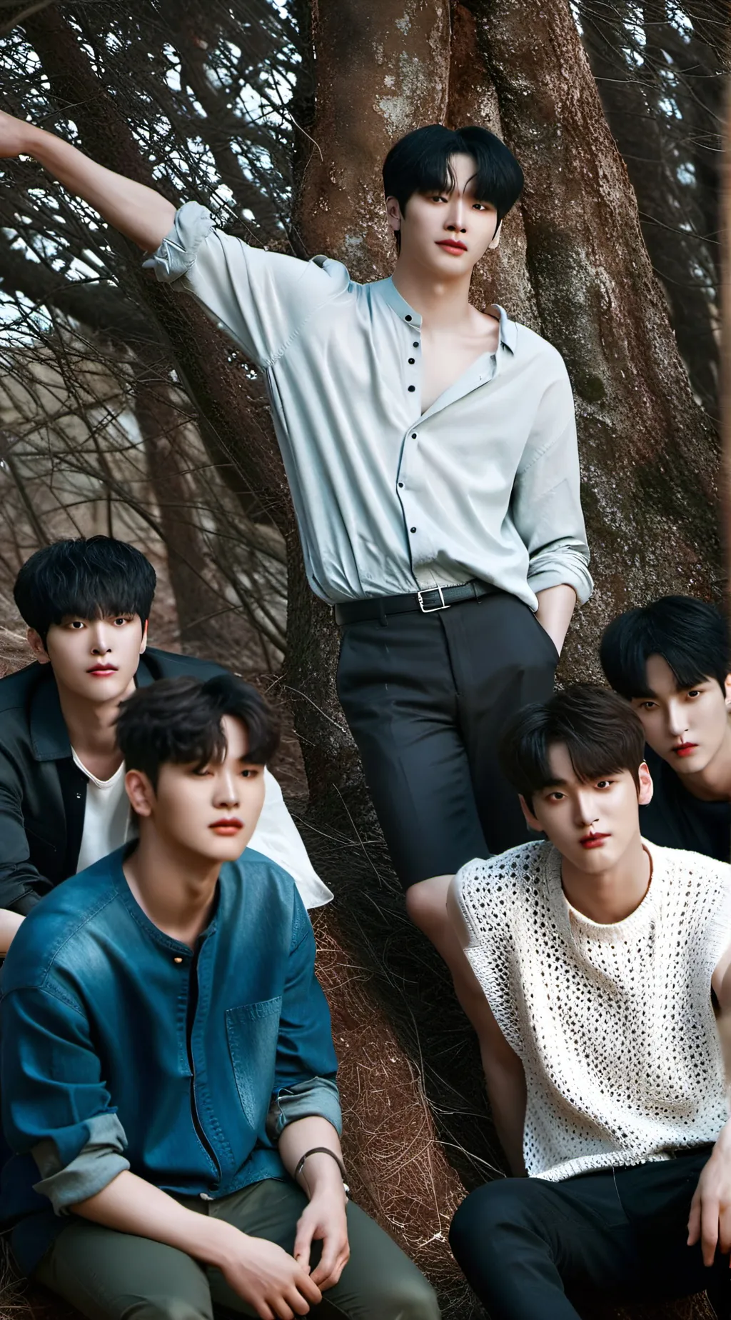 ai character: Skz background