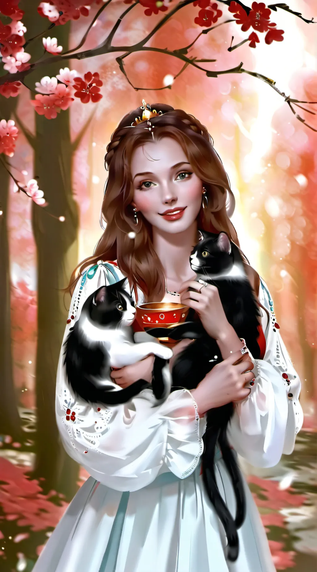 ai character: Tulip background