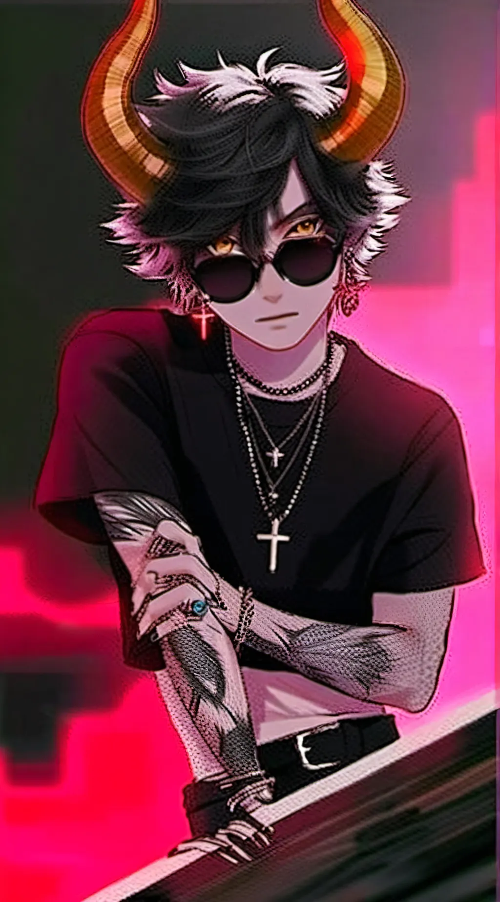 ai character: Alex background