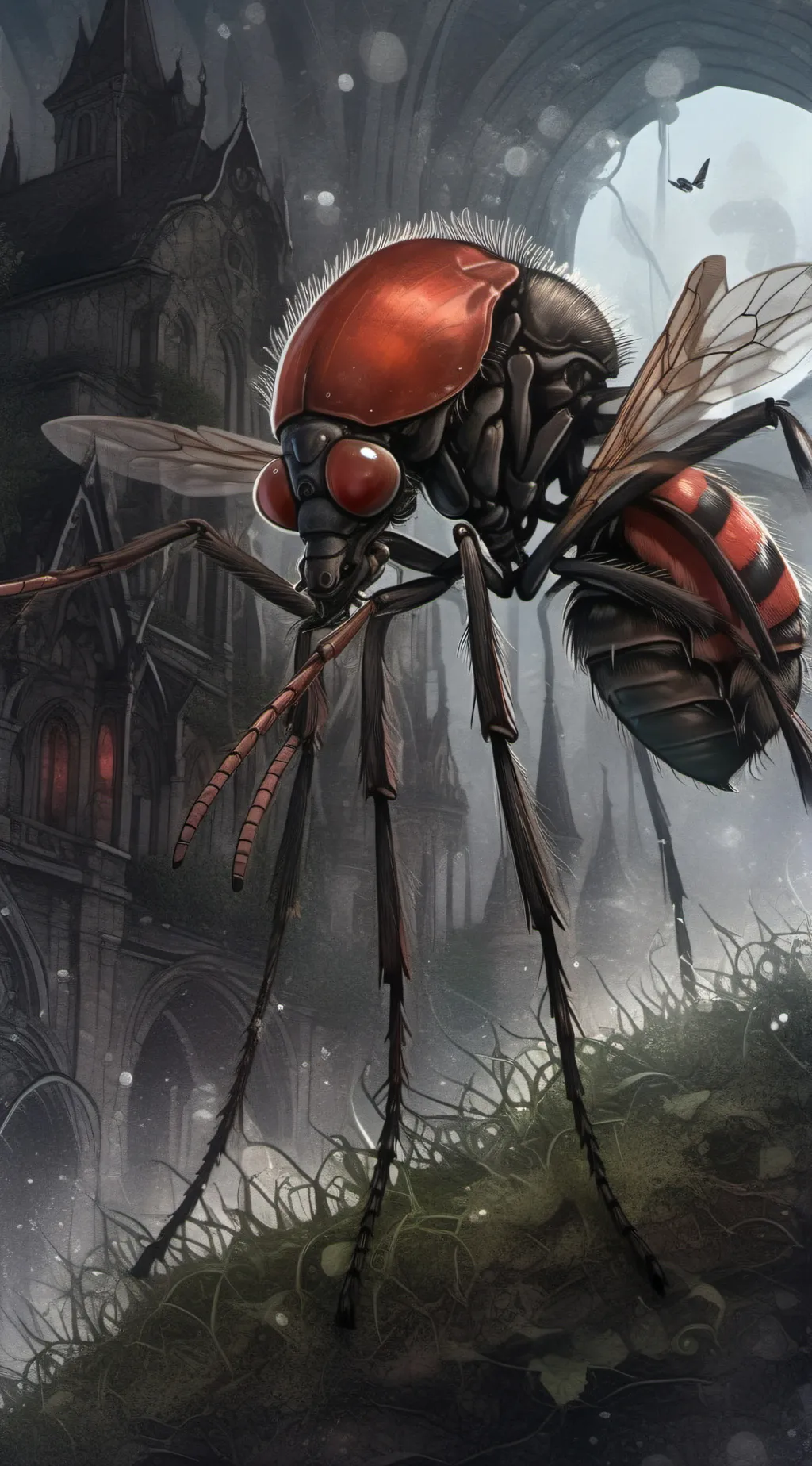 ai character: devious af mosquit background