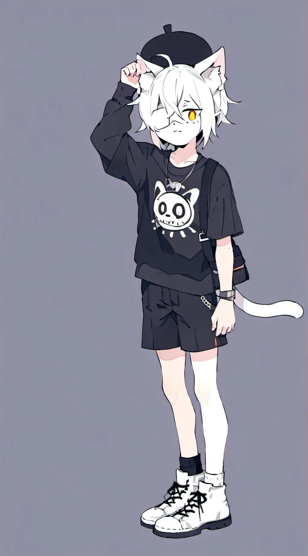 ai character: Oliver  background