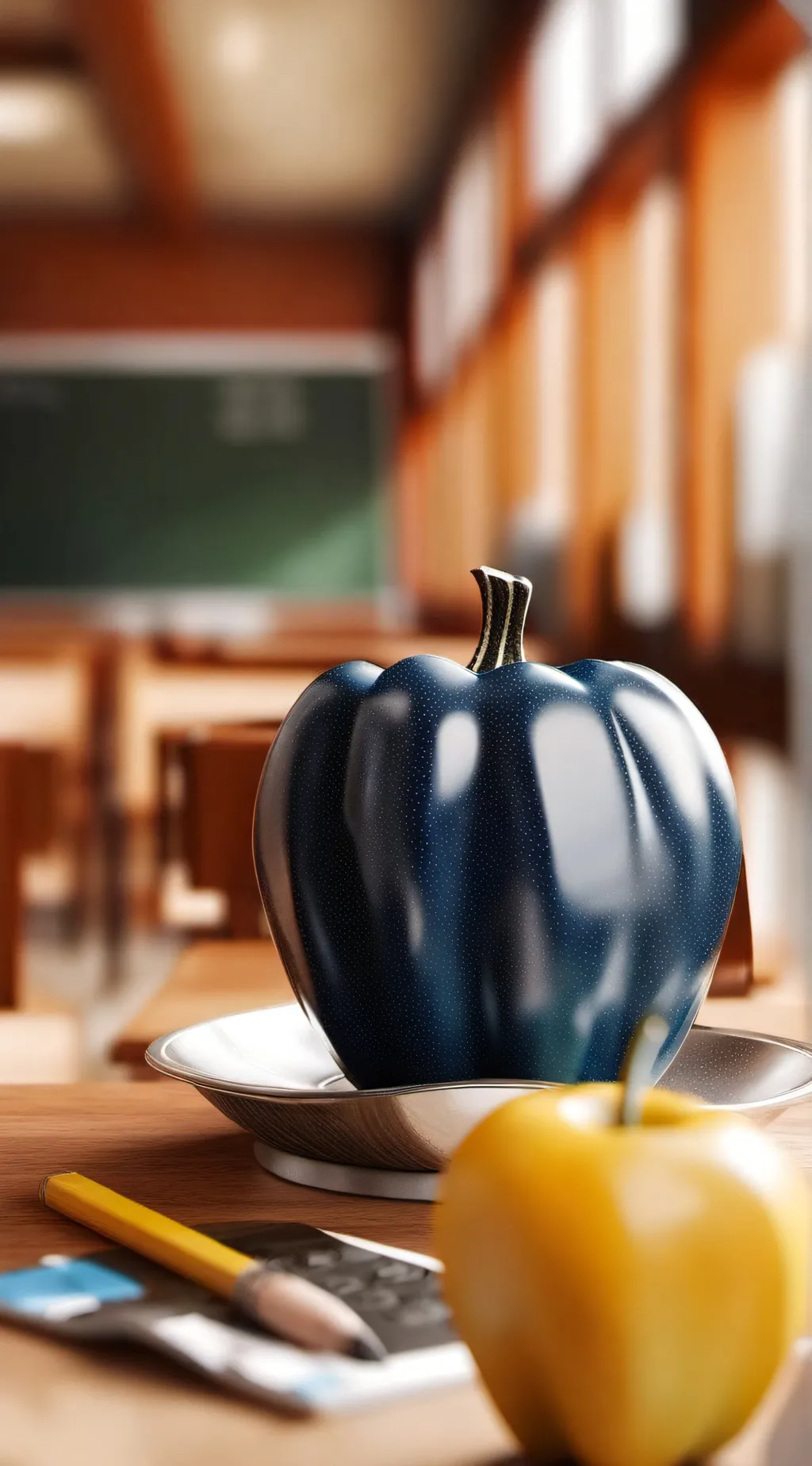 ai character: Simonbrea School  background