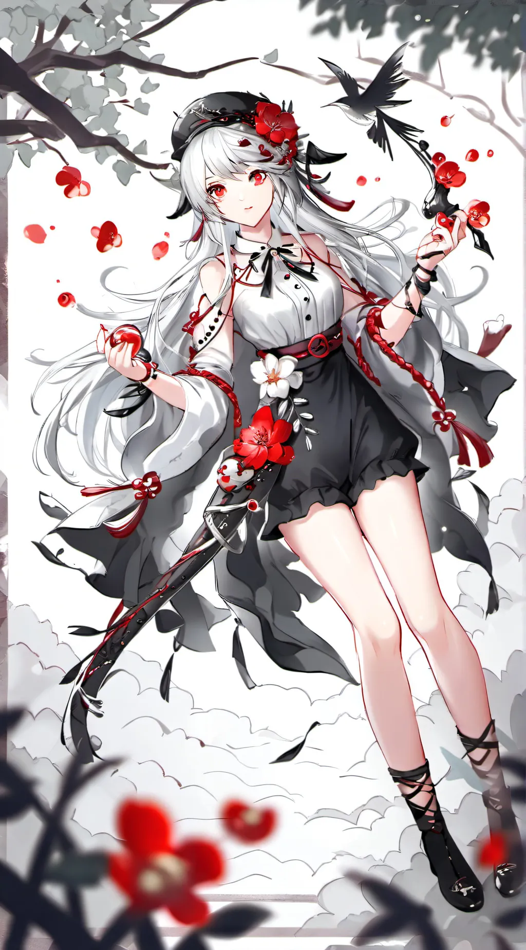 ai character: Aria background