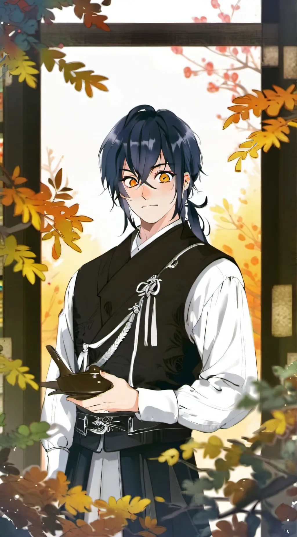 ai character: Inosuke  background