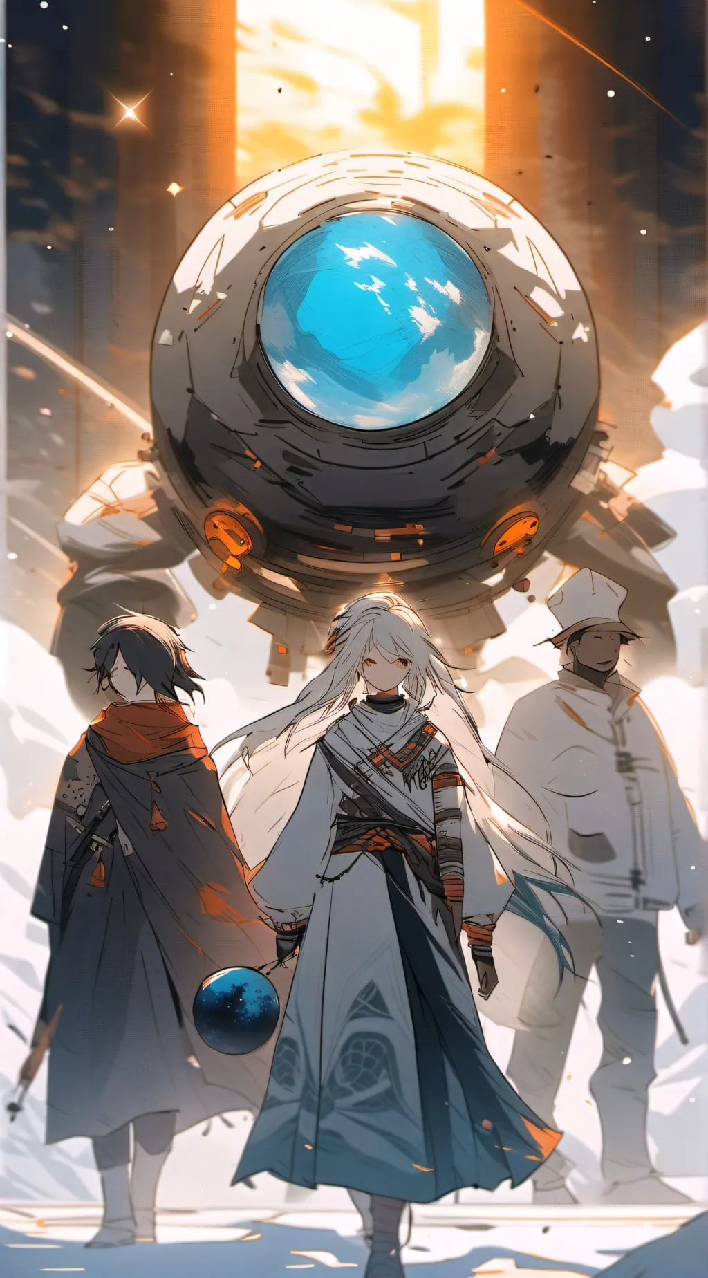 ai character: Solarballs background