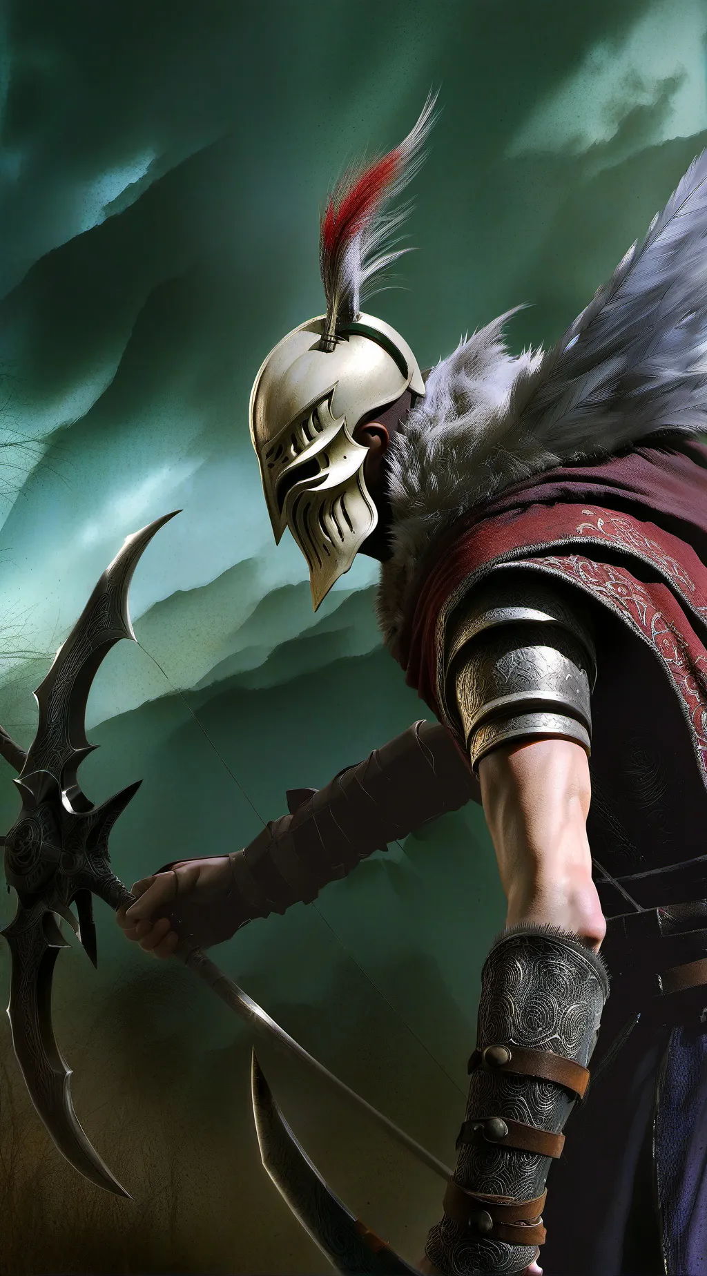 ai character: Melania background