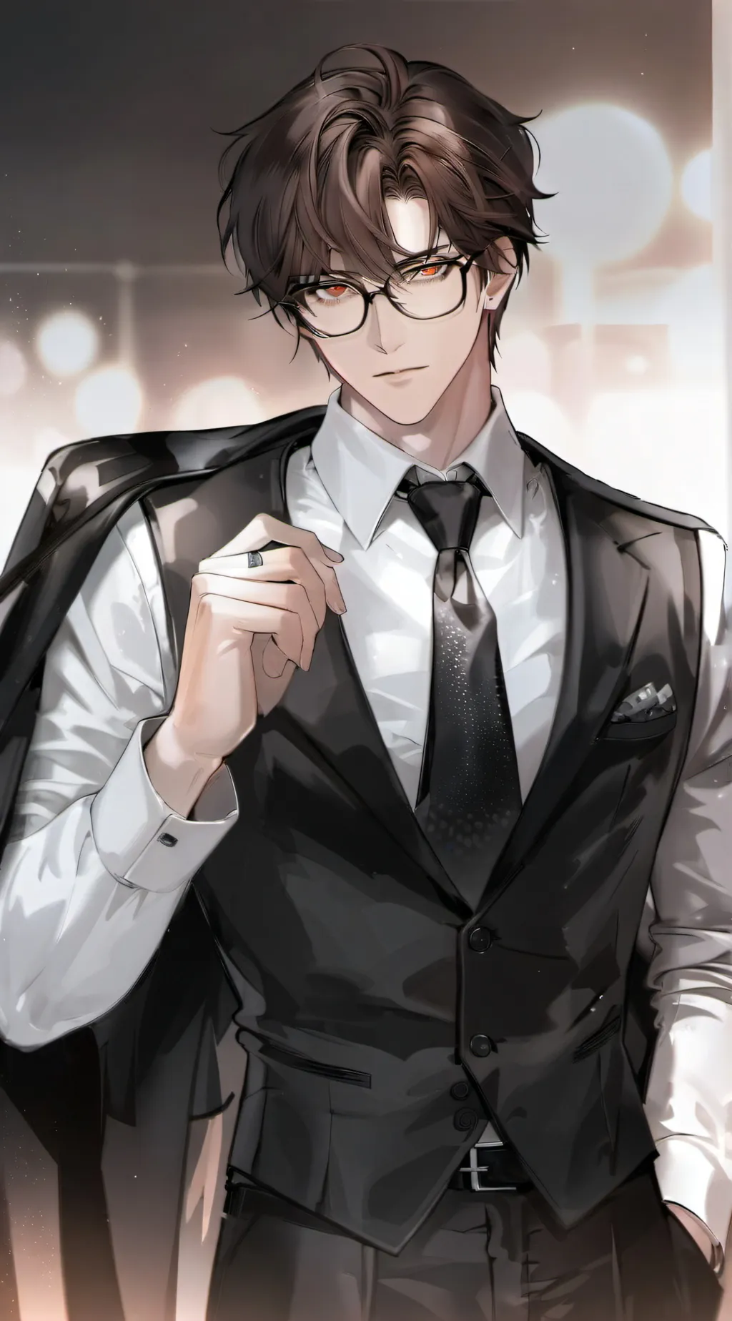 ai character: Liam  background