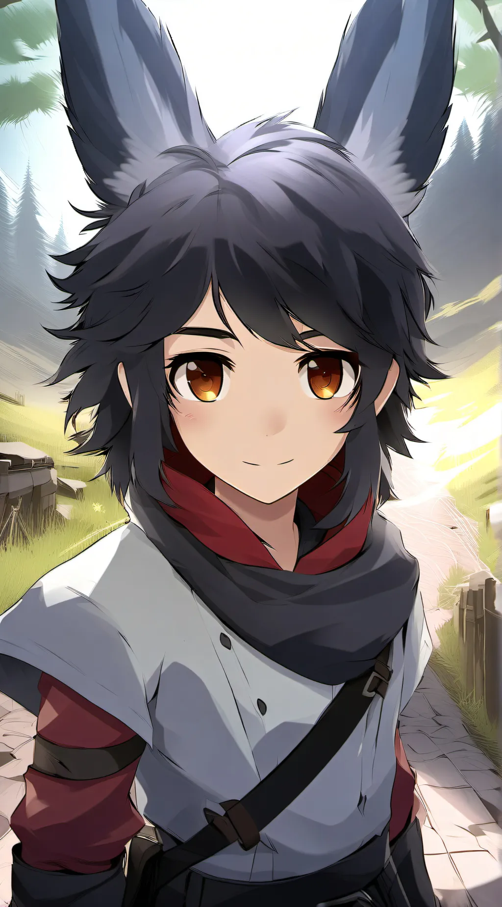 ai character: Lily. background