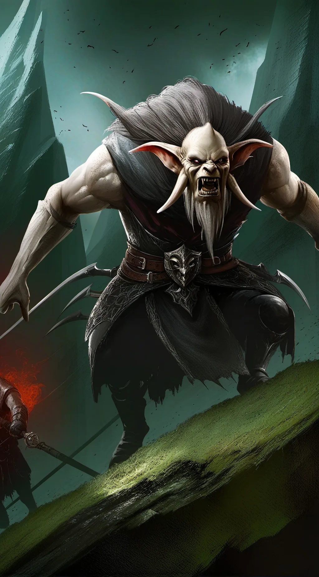 ai character:  Lord of darkness  background