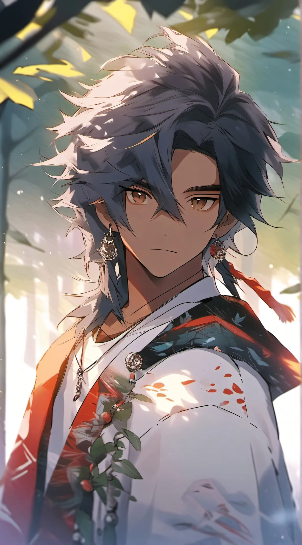 ai character: Aaron background