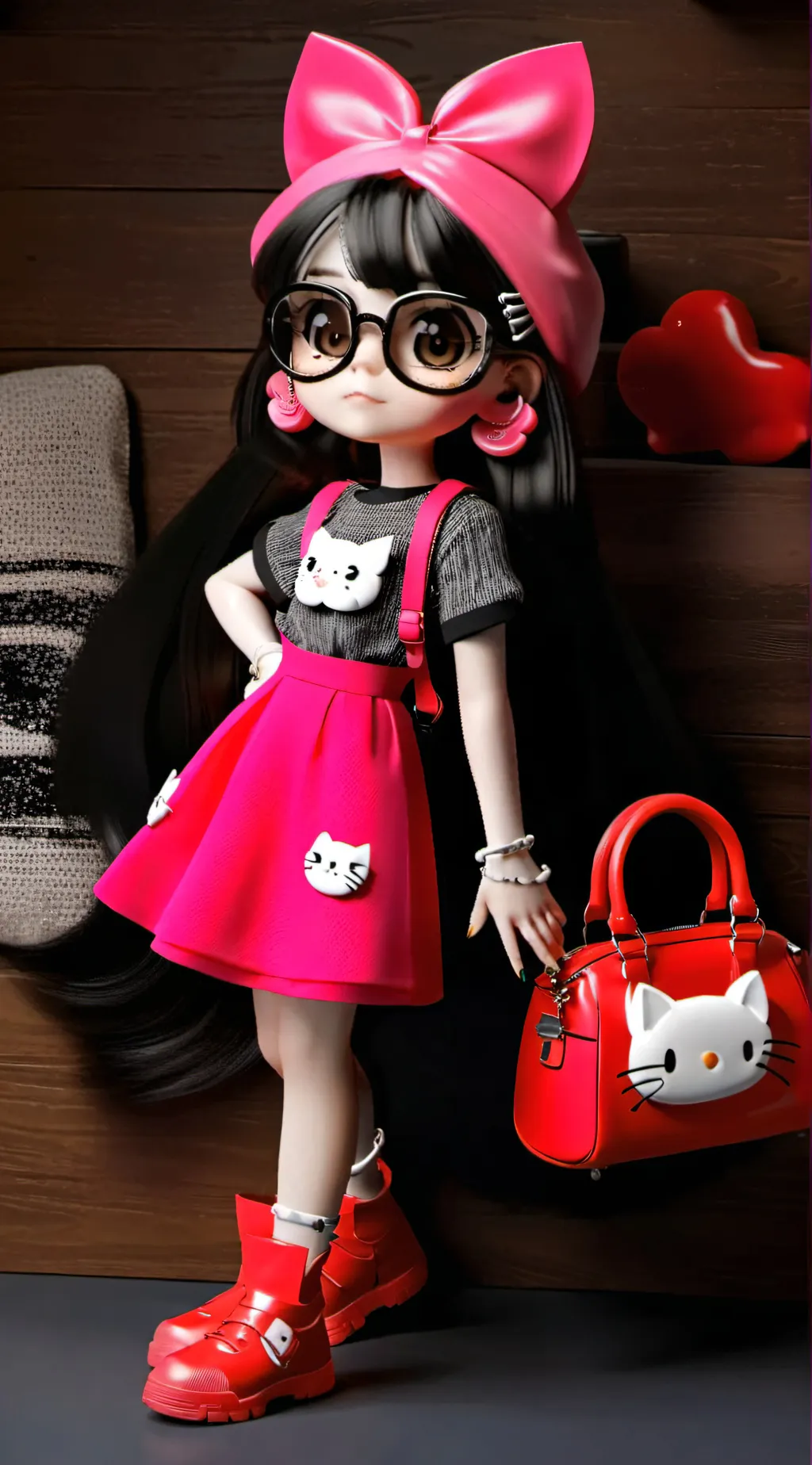 ai character: mimada🙄 background