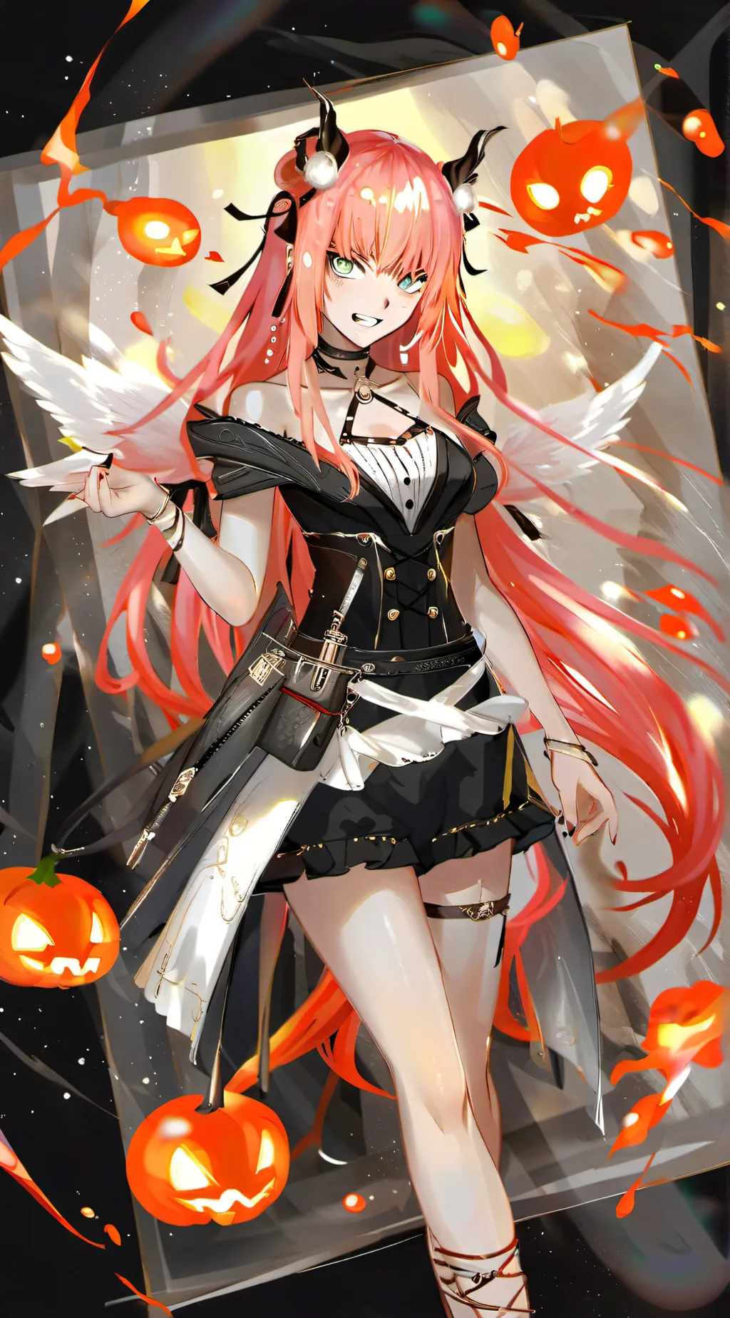 ai character: mela background