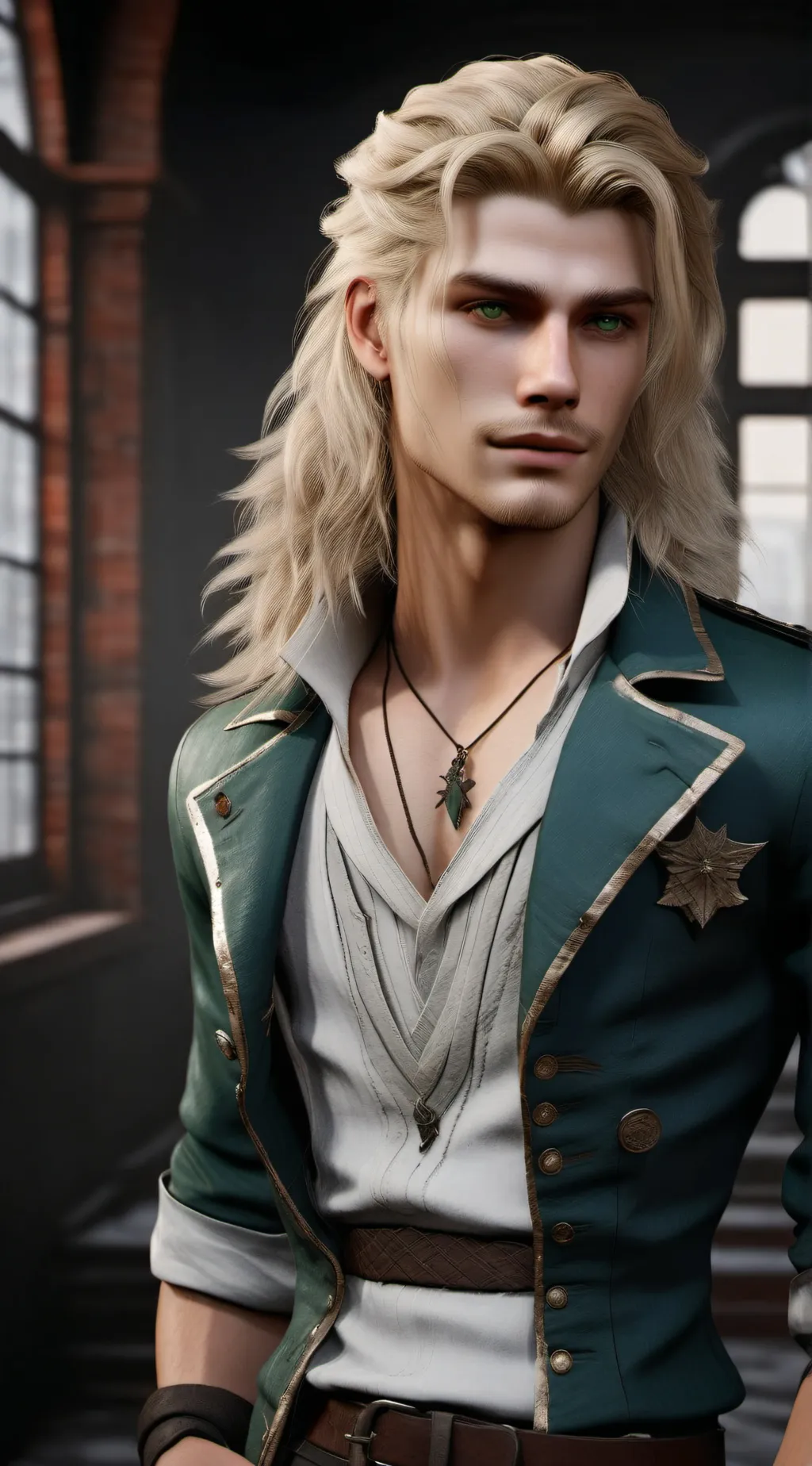 ai character: Adam background