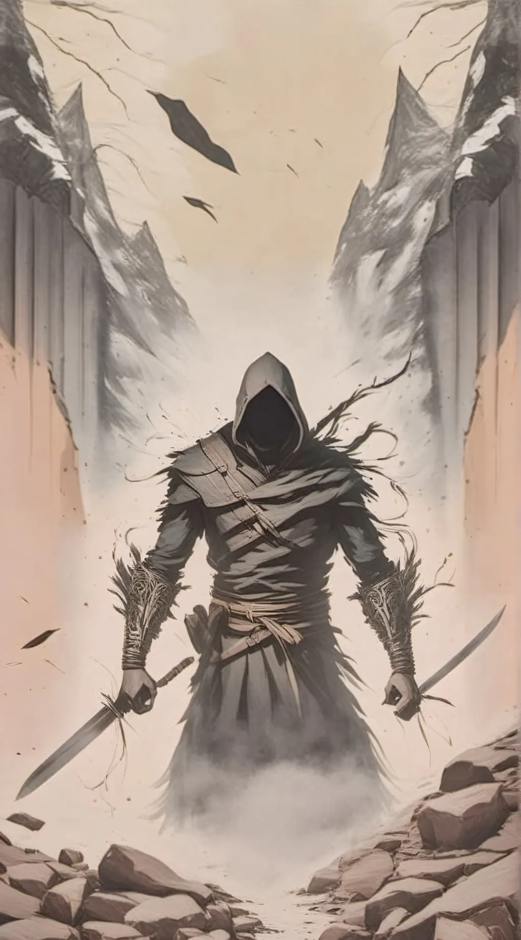 ai character: Samurai background