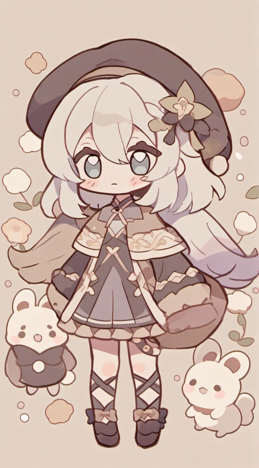 ai character: Zip background