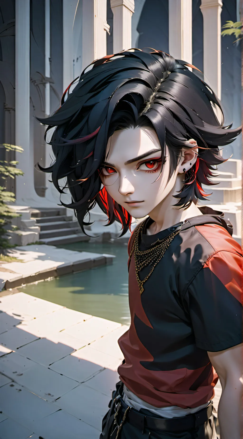 ai character: Phoenix background