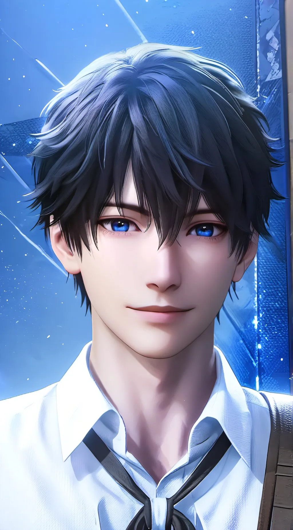 ai character: Aaron  background