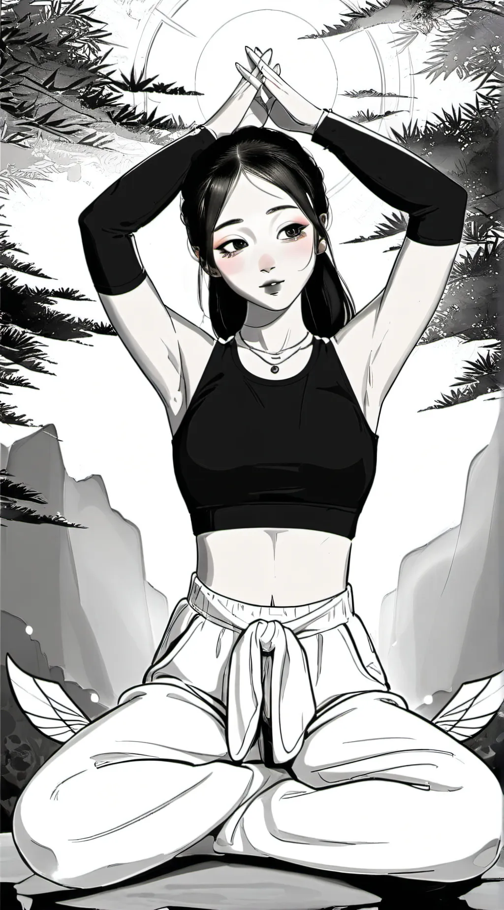 ai character: ema lay background