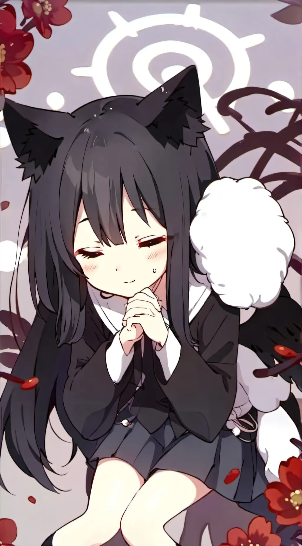 ai character: Ashley  background