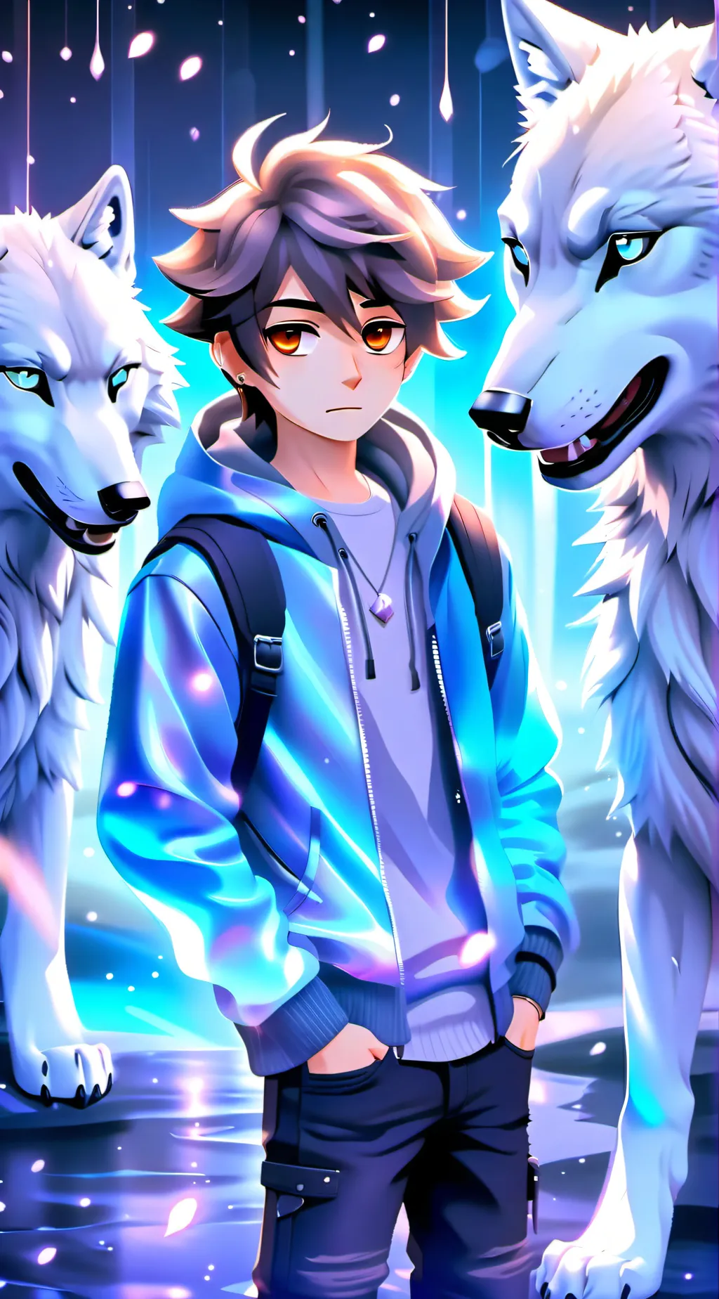 ai character: Max background