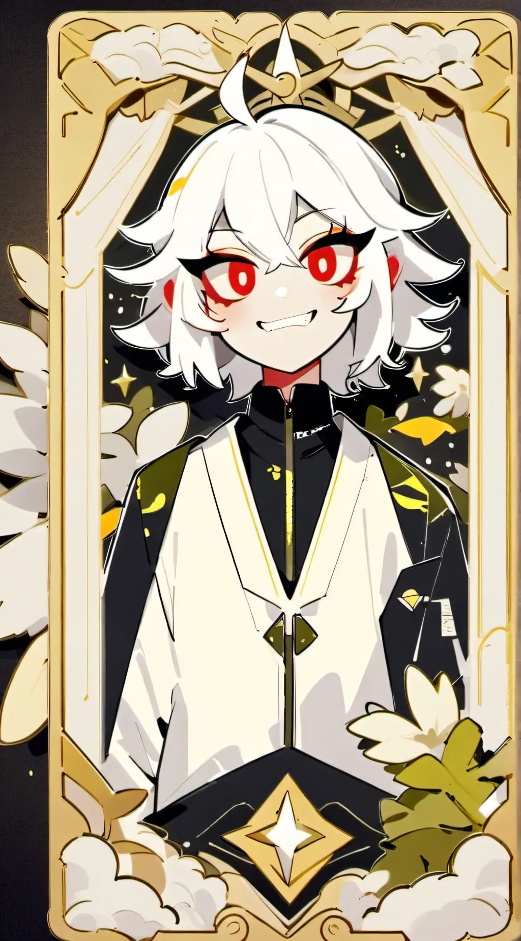 ai character: CookieLamb  background