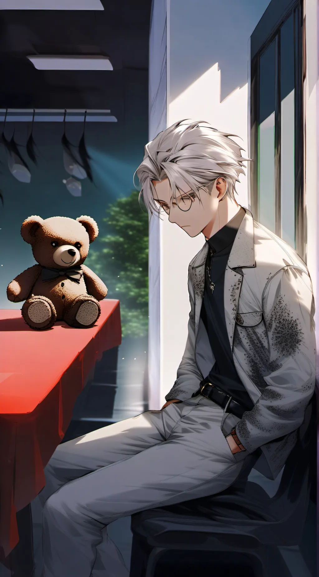 ai character: mac background