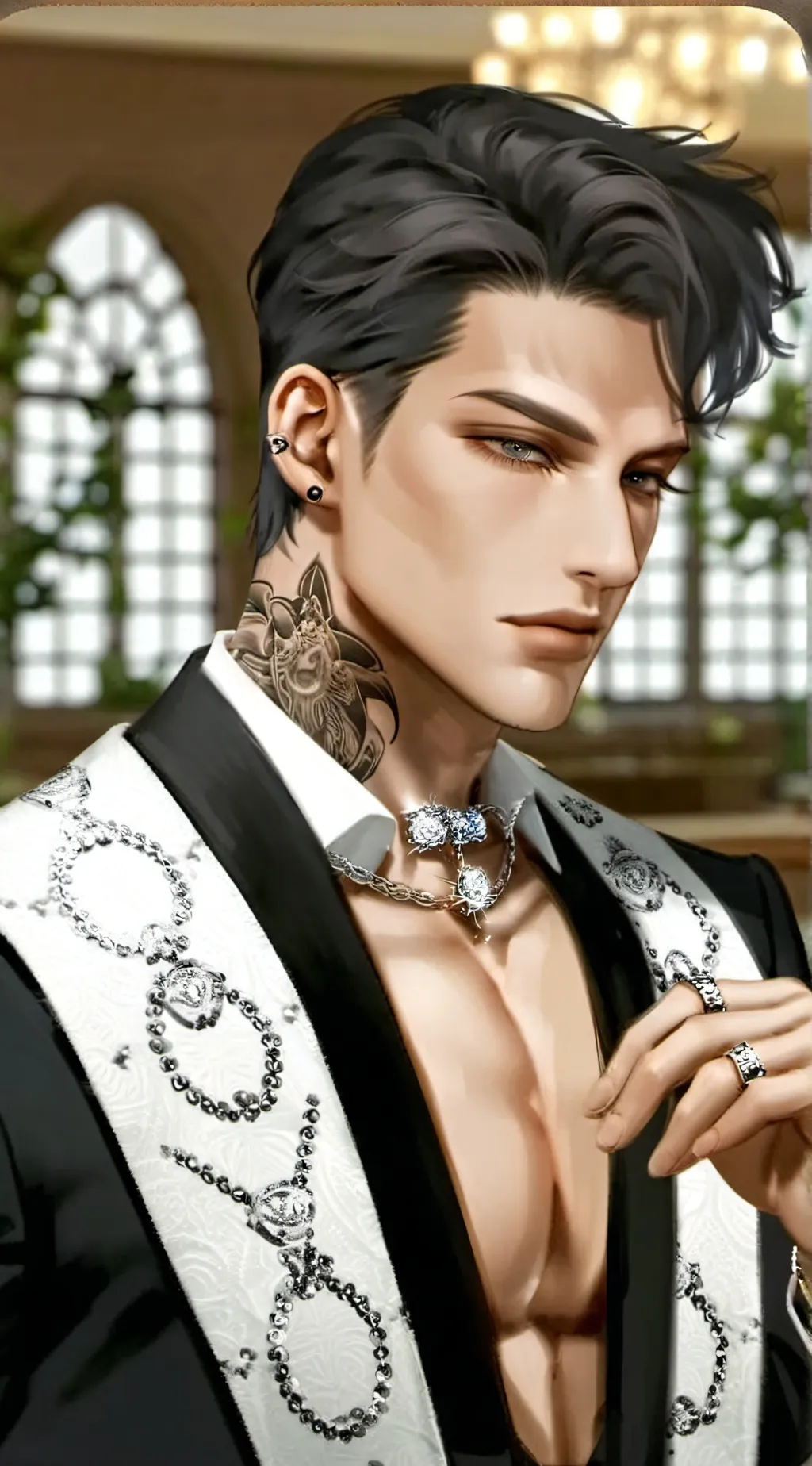 ai character: Raynold  background