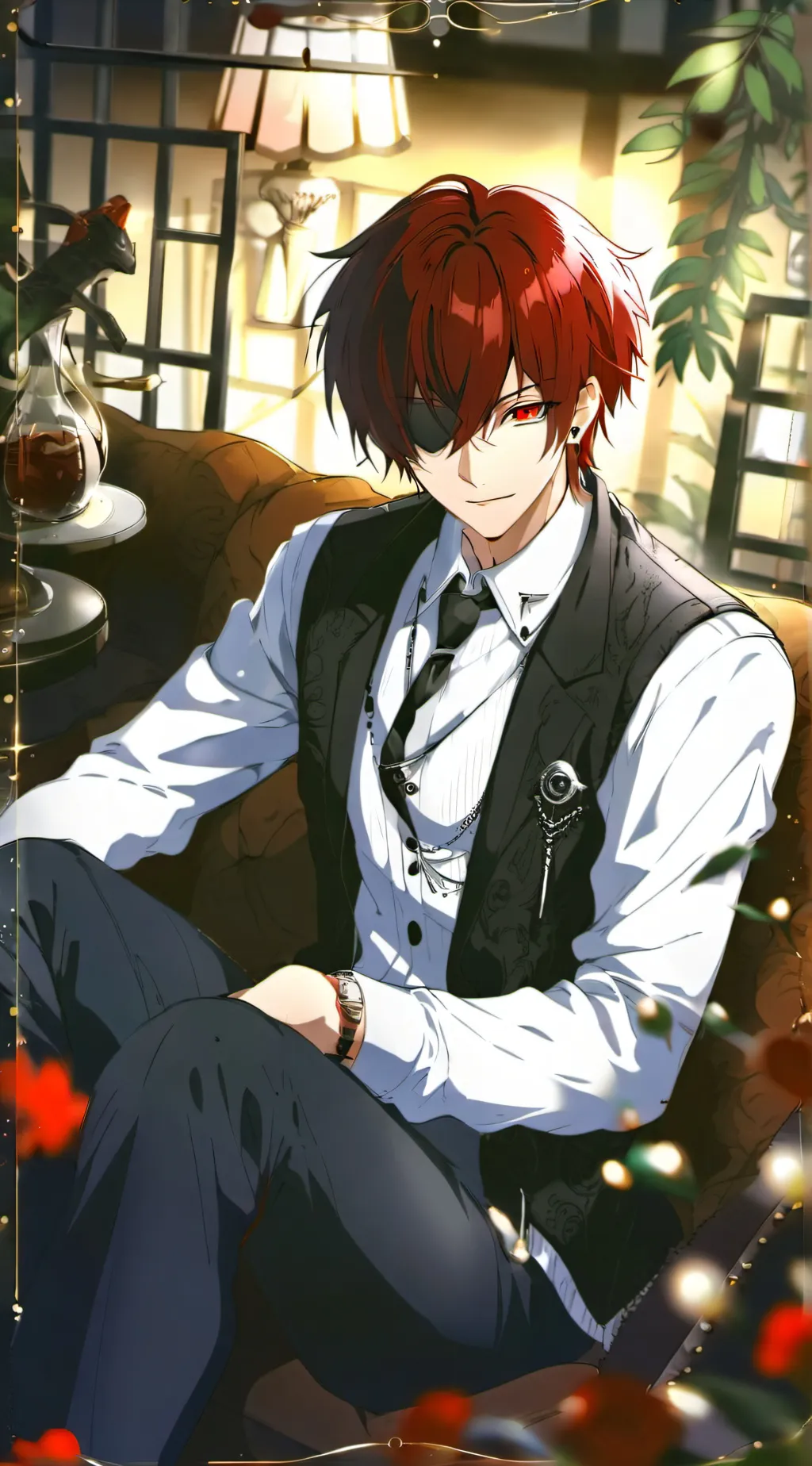 ai character: ~\Daniel/~ background