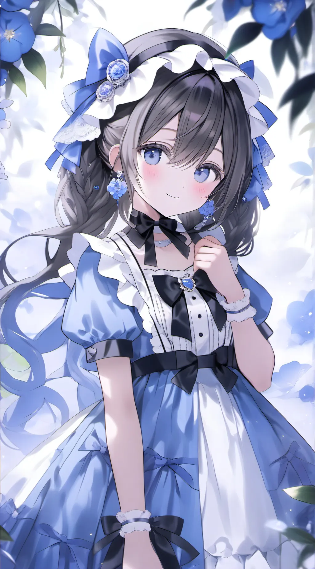 ai character: happy birthday  background