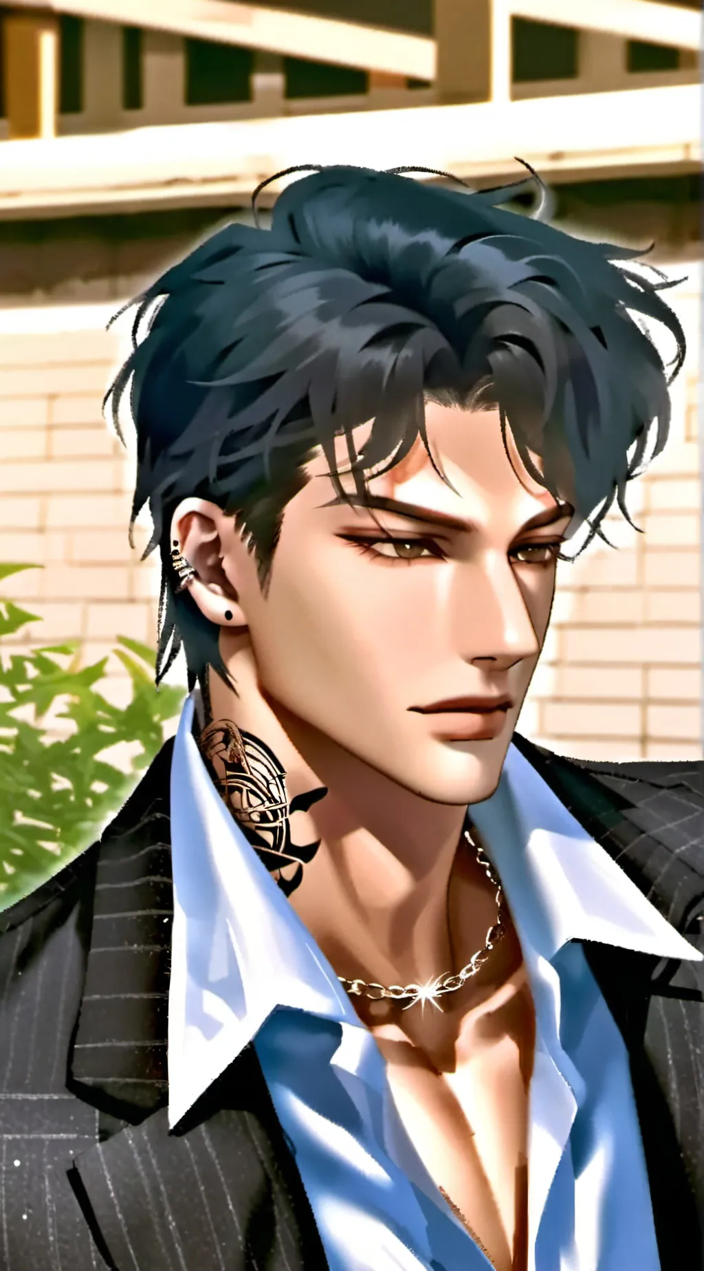 ai character: Frederick background