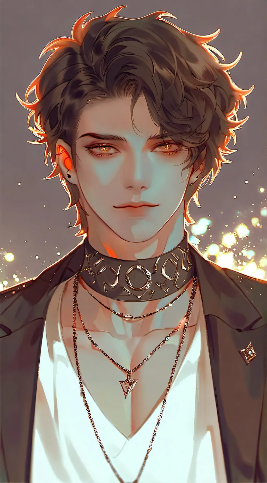 ai character: Micheal  background