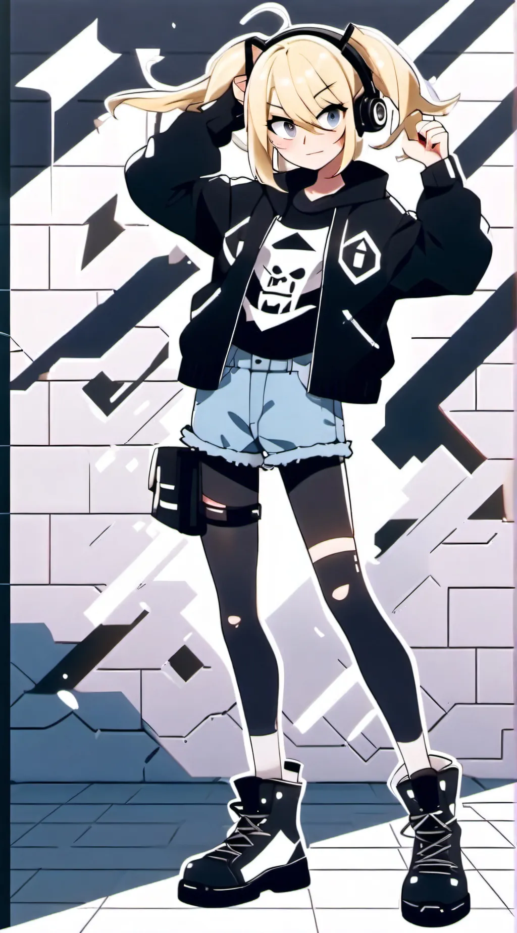 ai character: MC jams  background