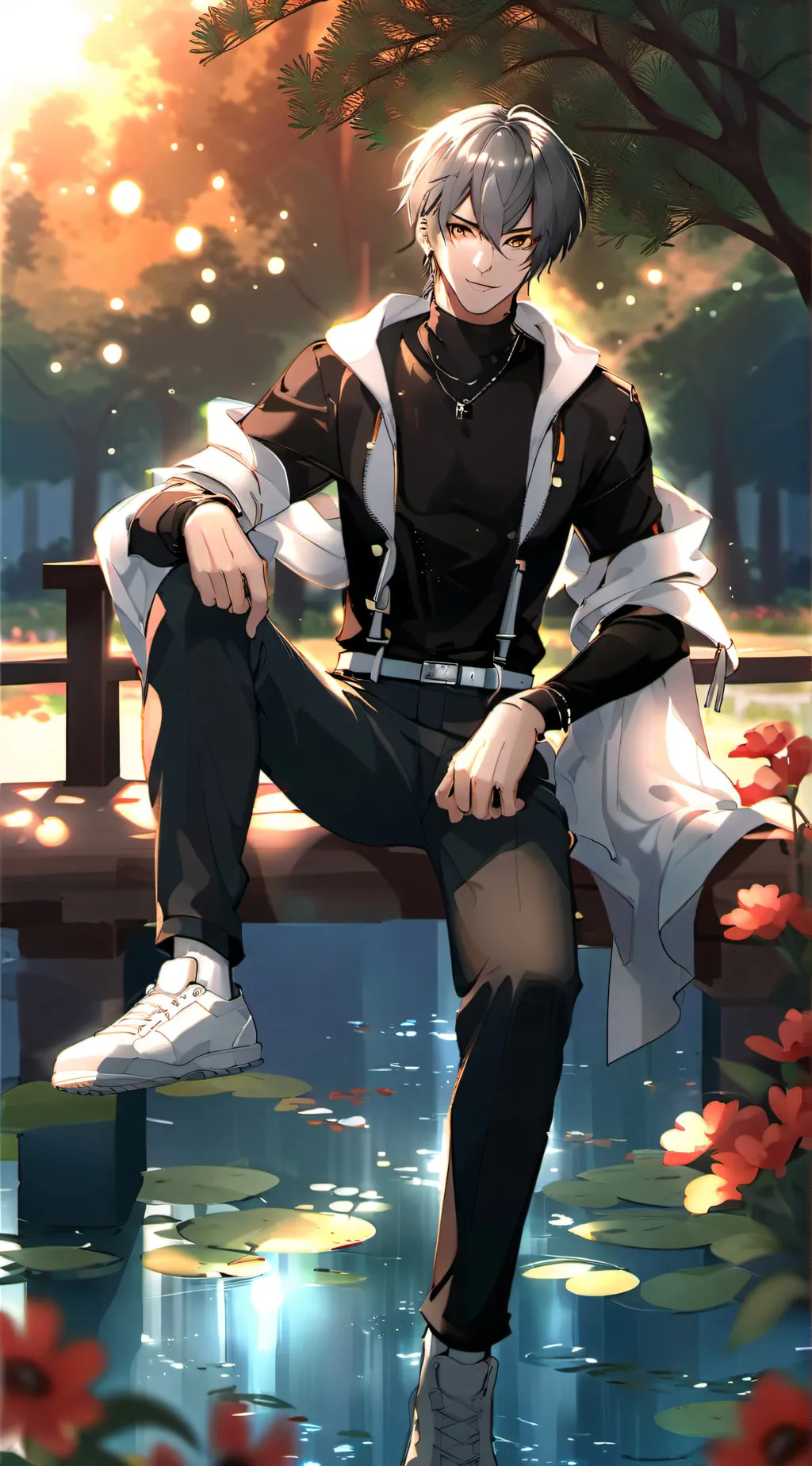 ai character: Austin background