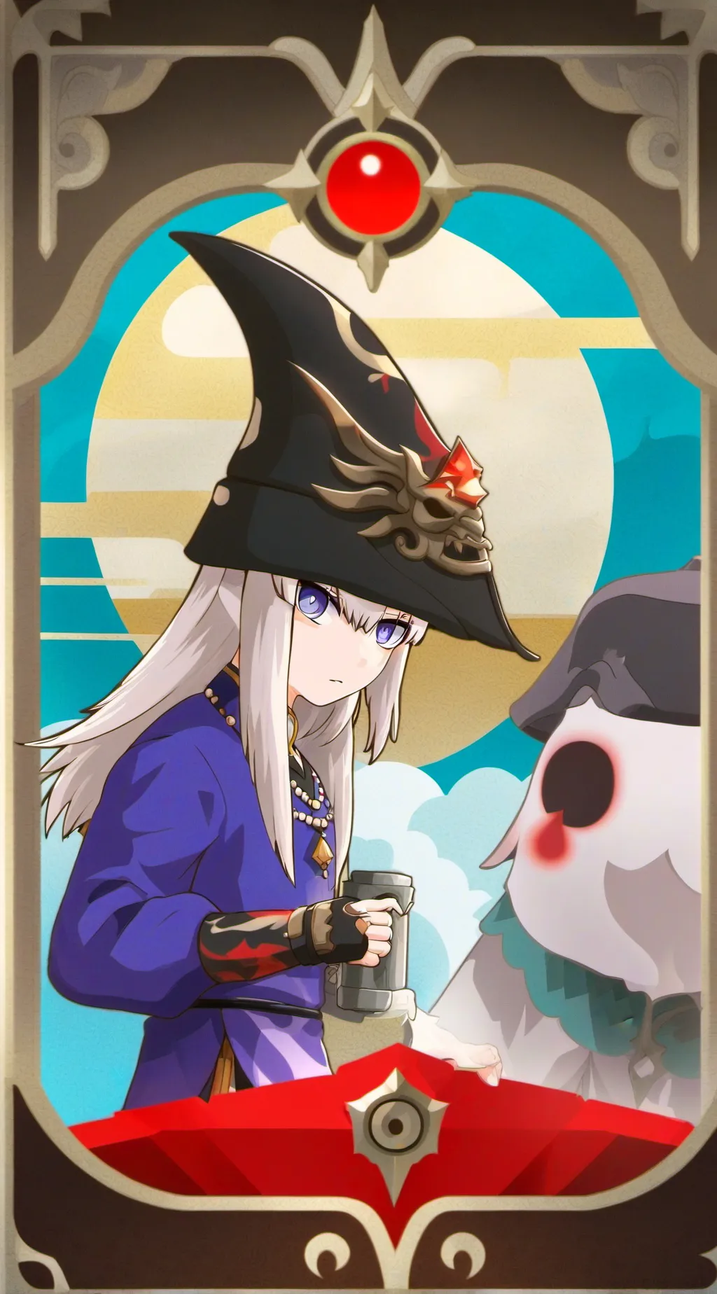 ai character: gay test🏳️‍🌈 background