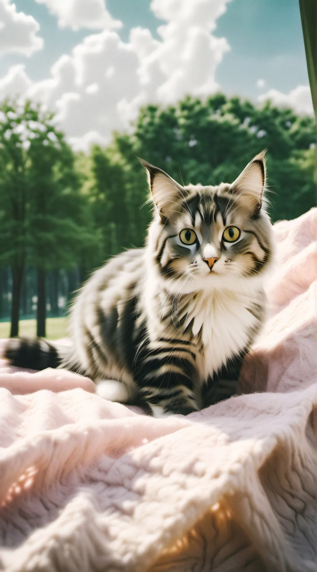 ai character: president cat background