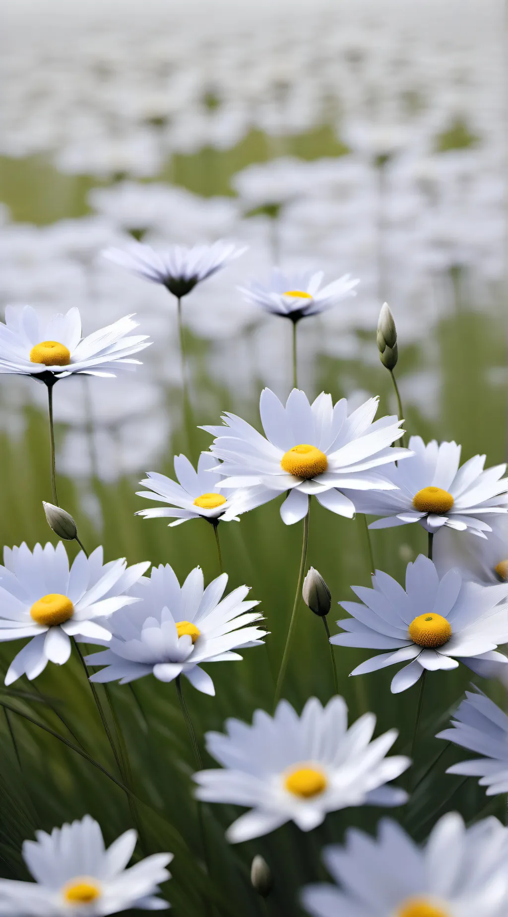 ai character: Grass background