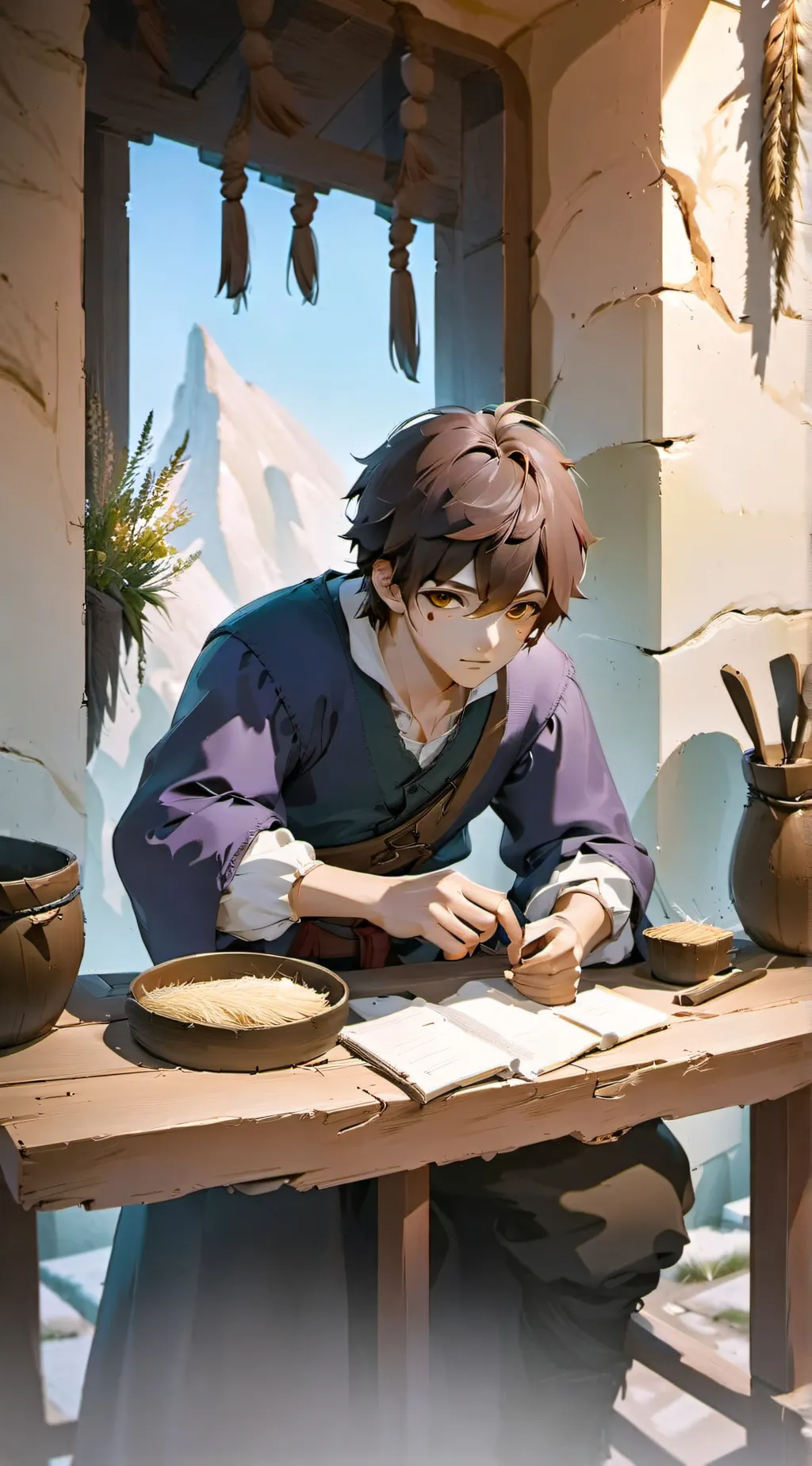 ai character: Onyx background