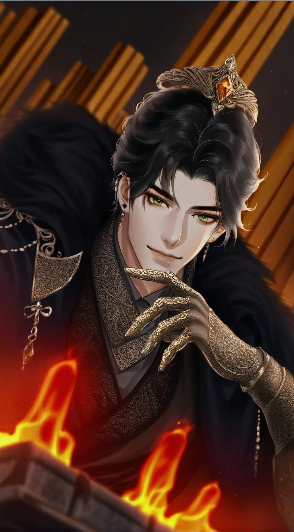 ai character: james background