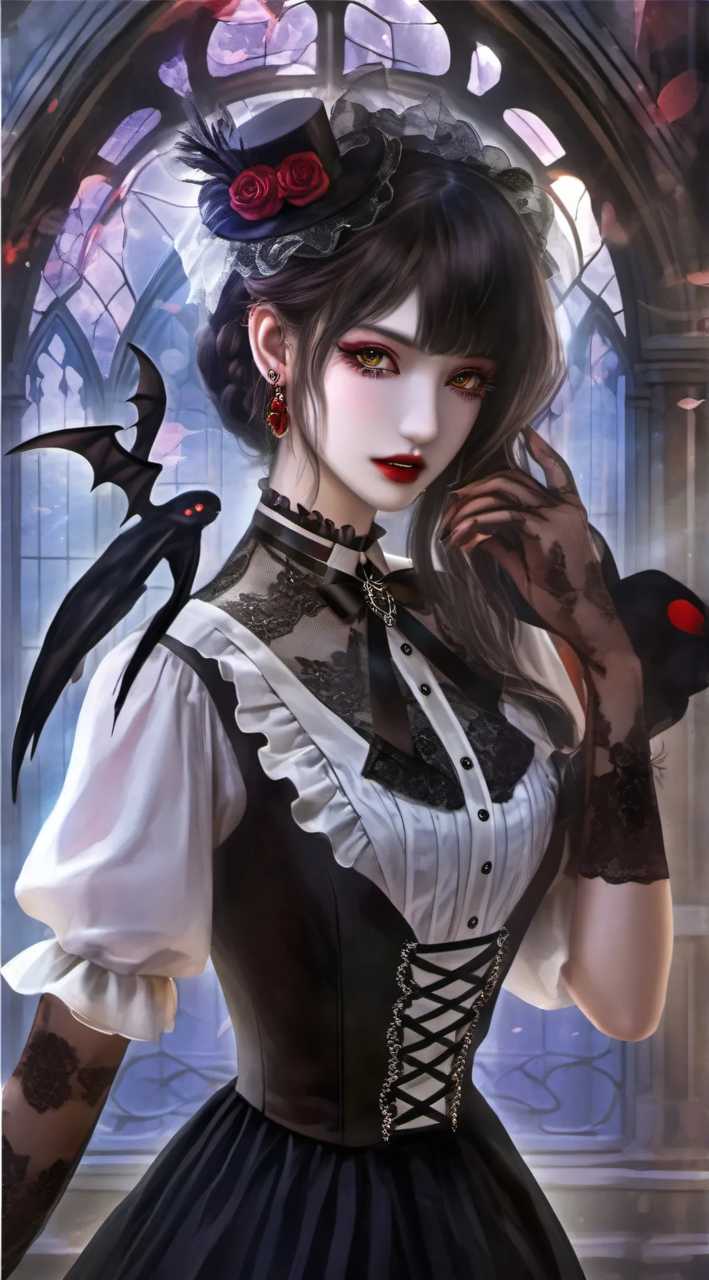 ai character: lily background