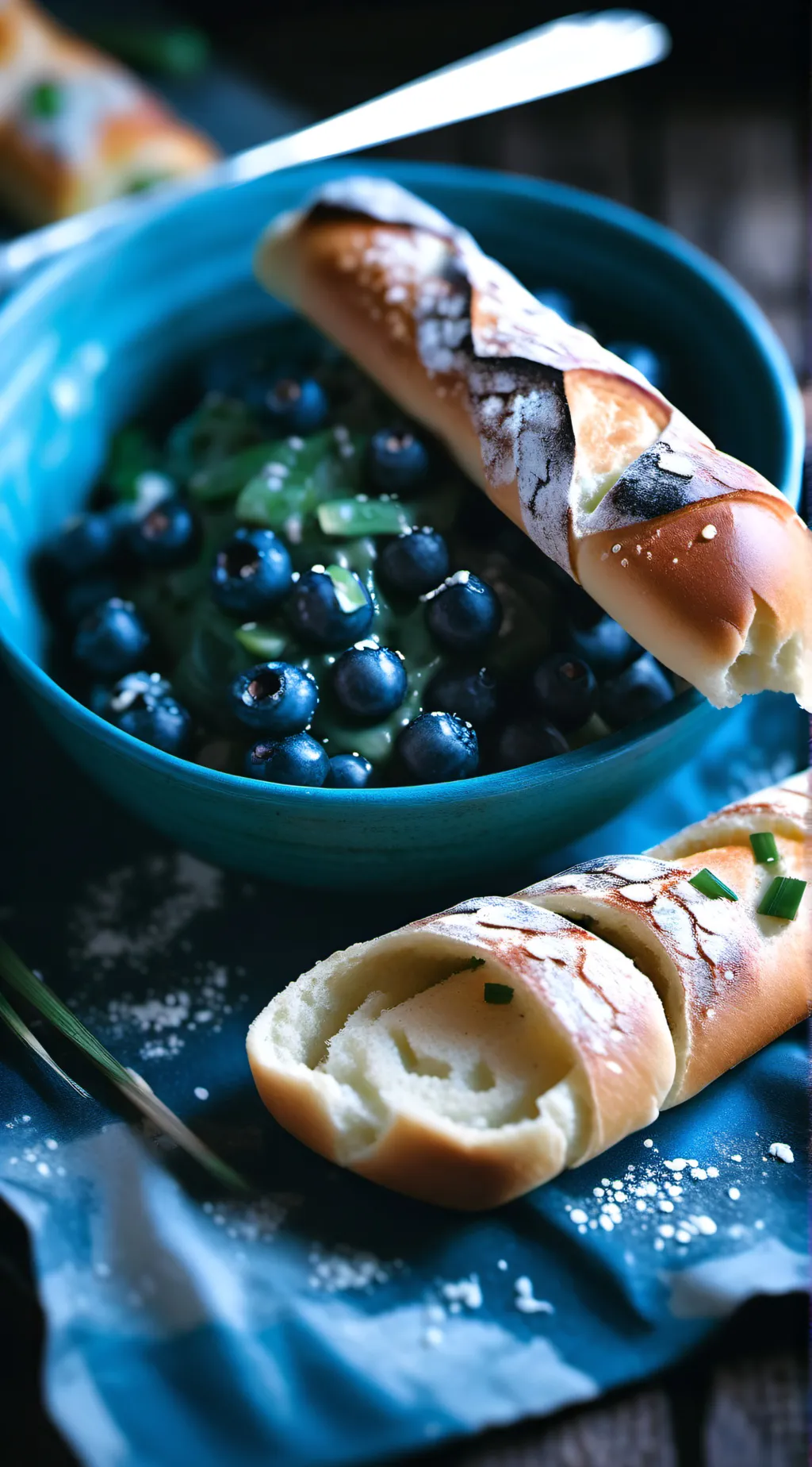 ai character: Breadstick background