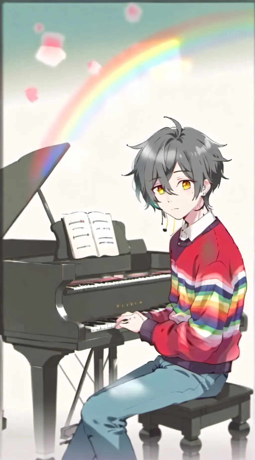 ai character: Riley  background