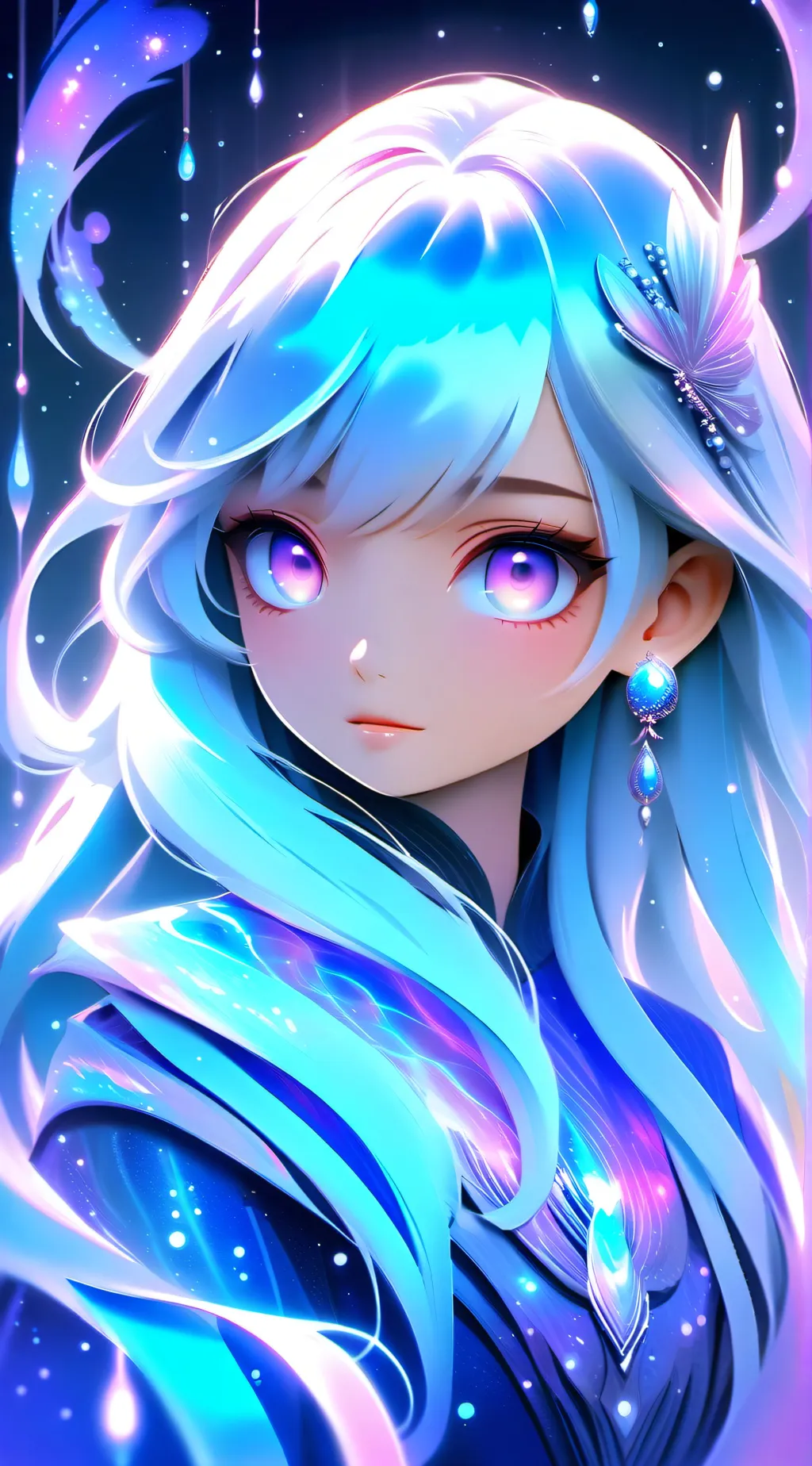 ai character: miracle  background