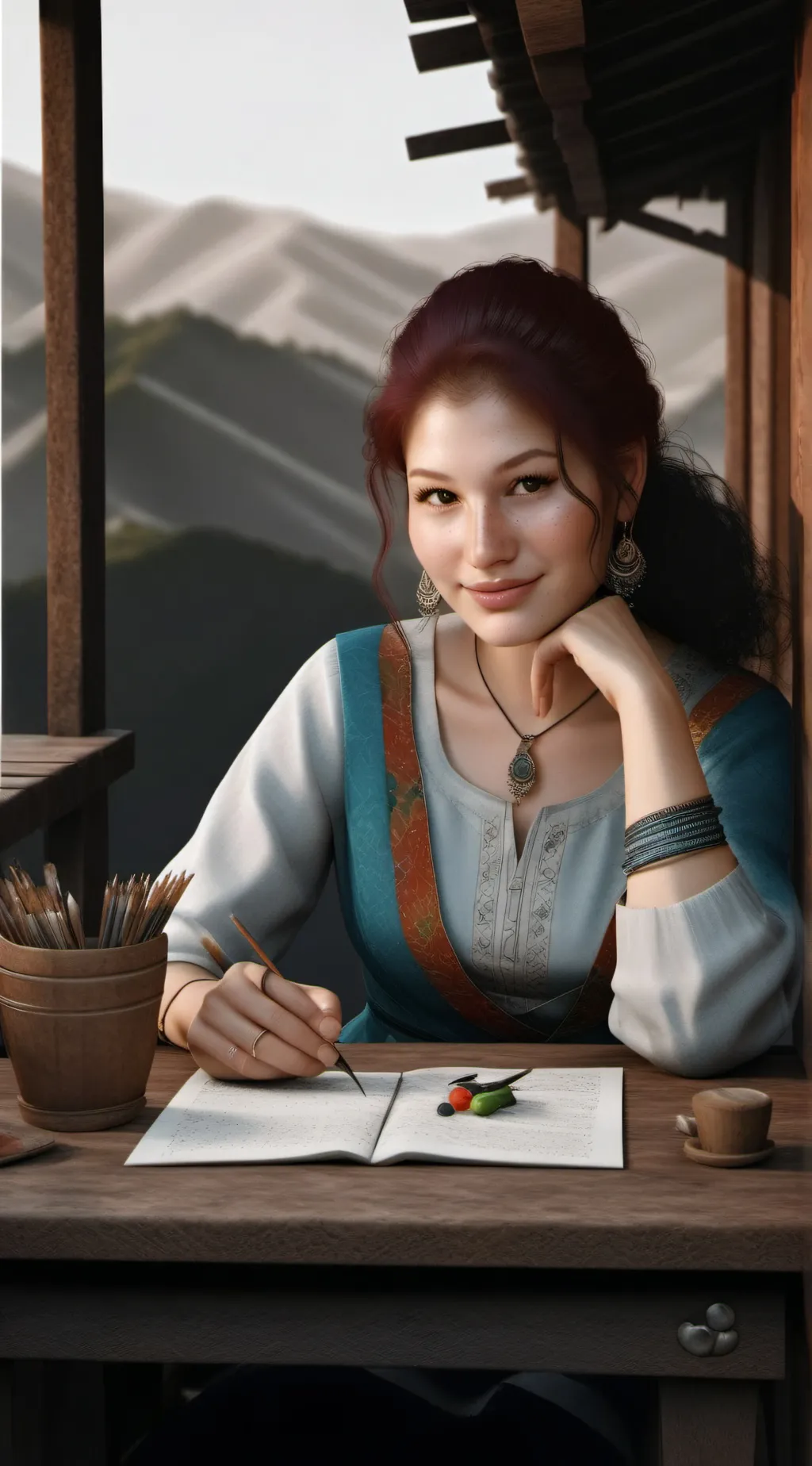 ai character: Ava background