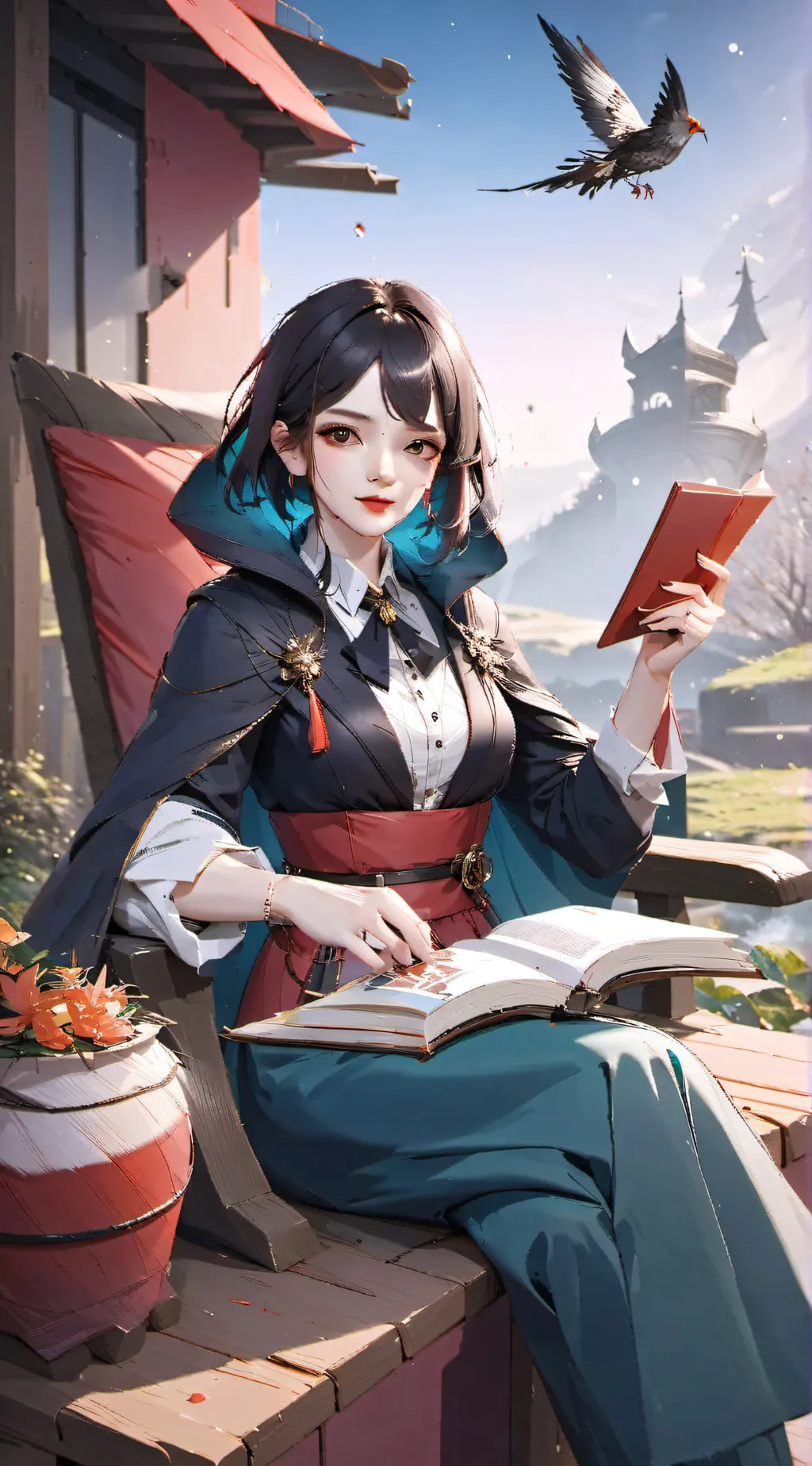 ai character: Maphia boss 1 background