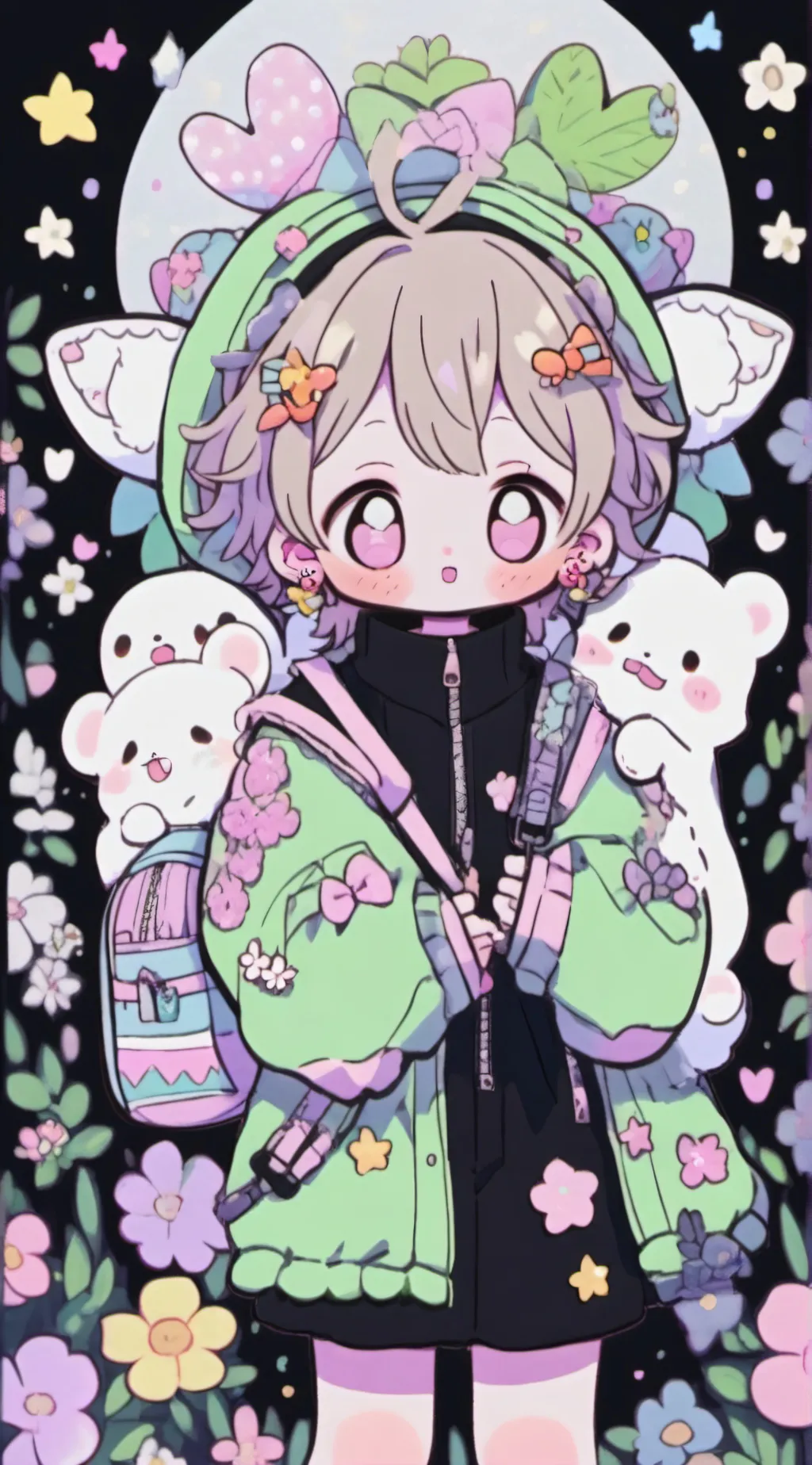 ai character: Hazbin background