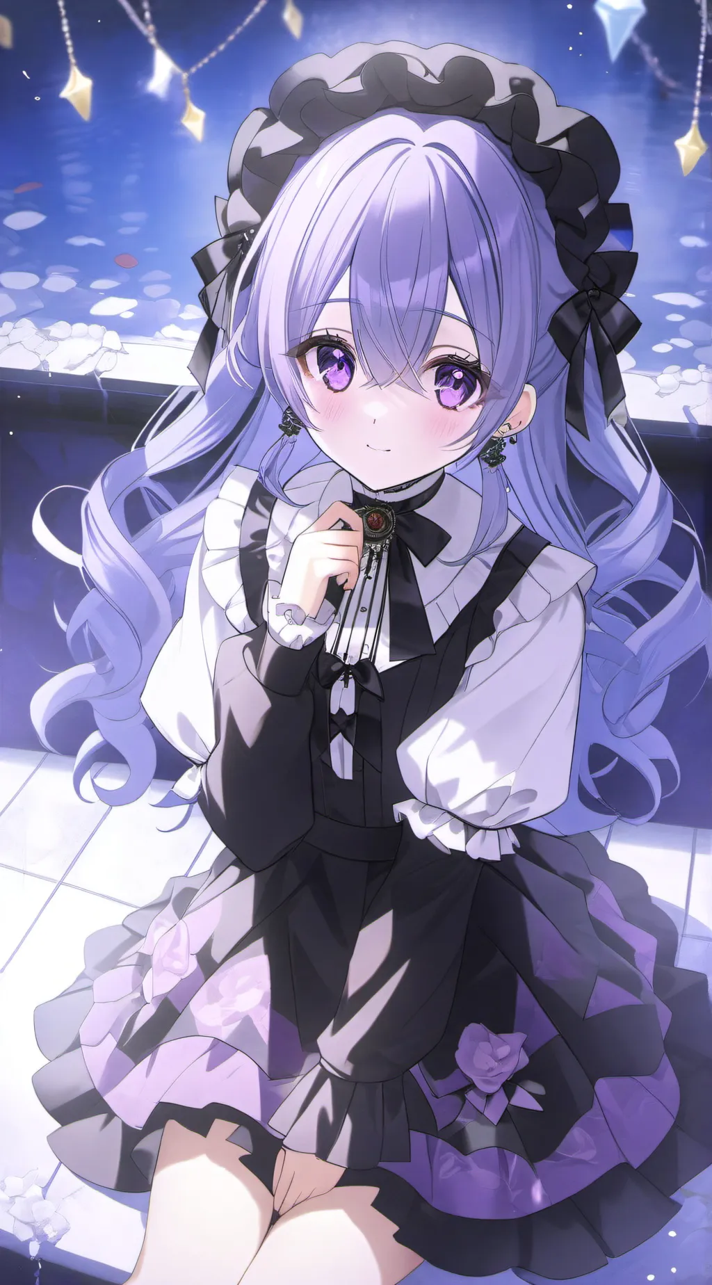 ai character: { ~ Amethyst ~ } background