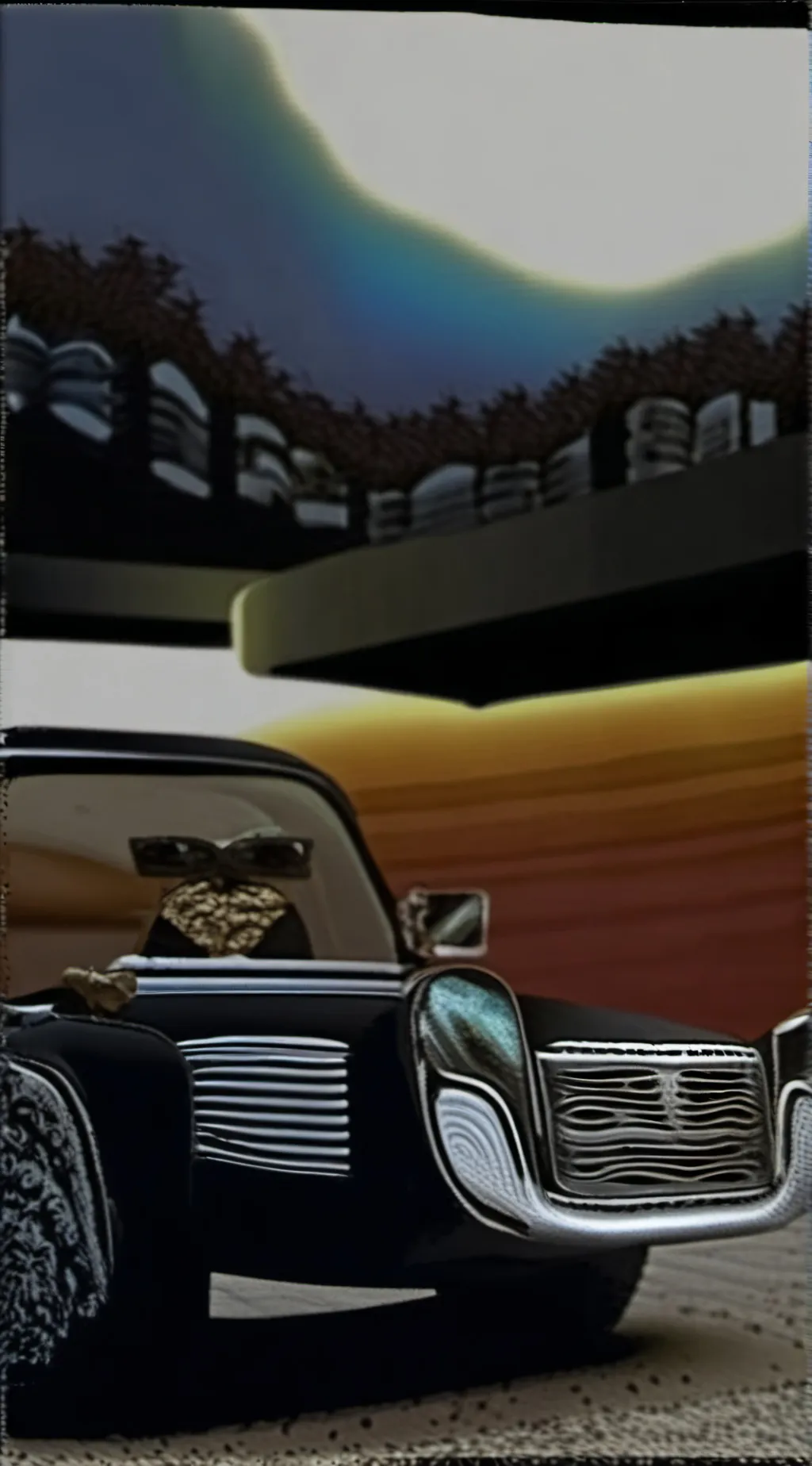 ai character: Floppa  background