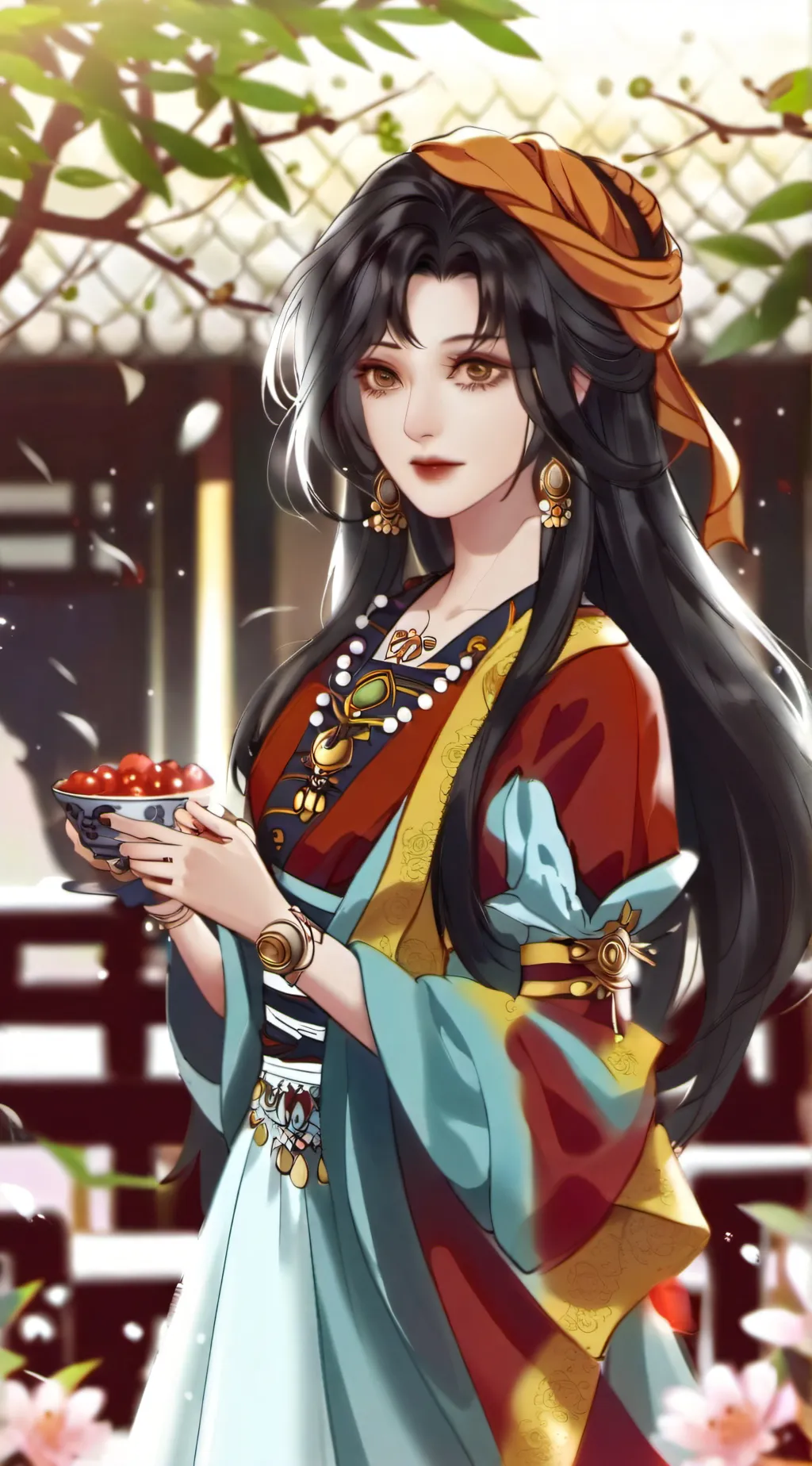 ai character: Lily background