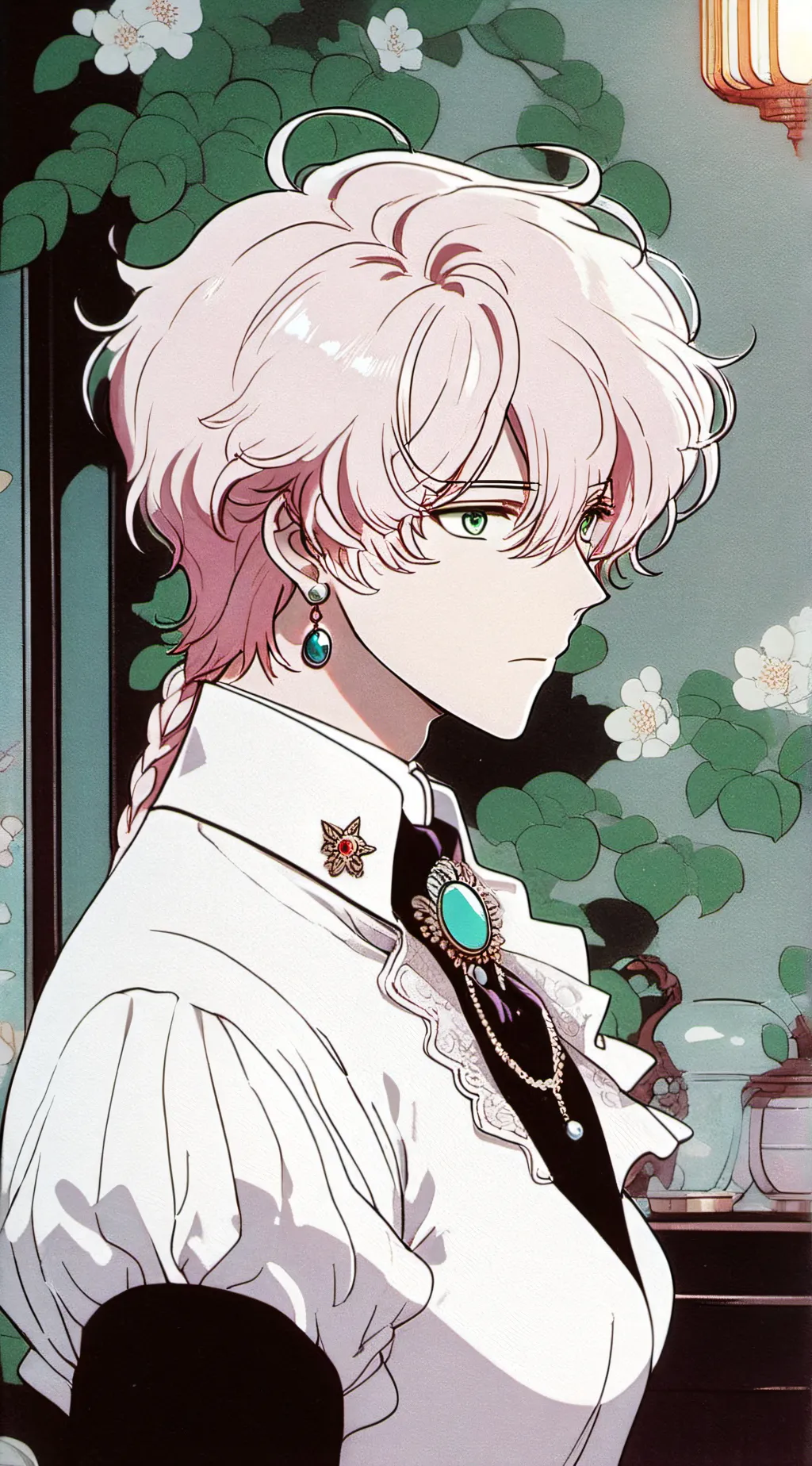 ai character: ♡.... V ...♡ background