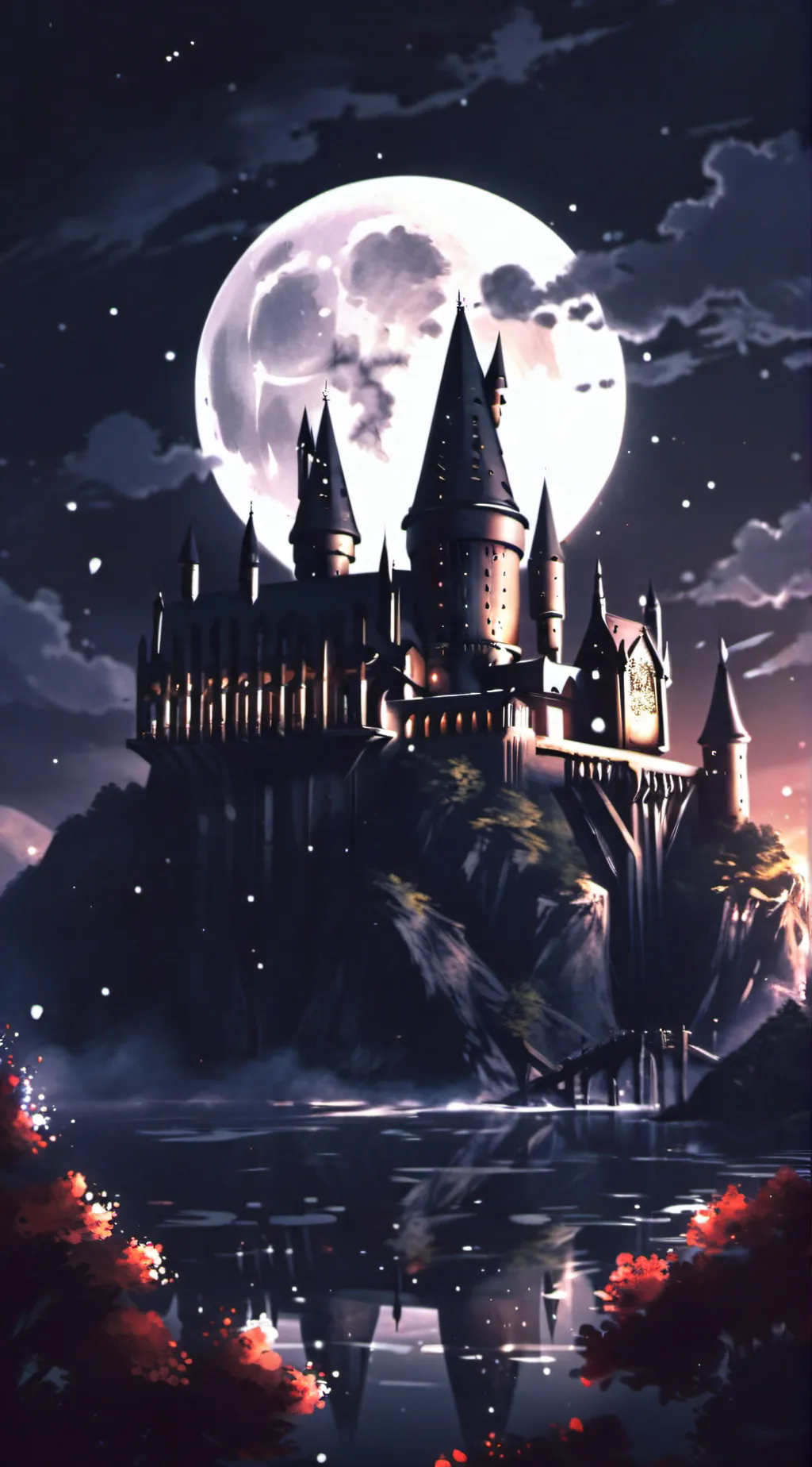 ai character: Hogwarts background